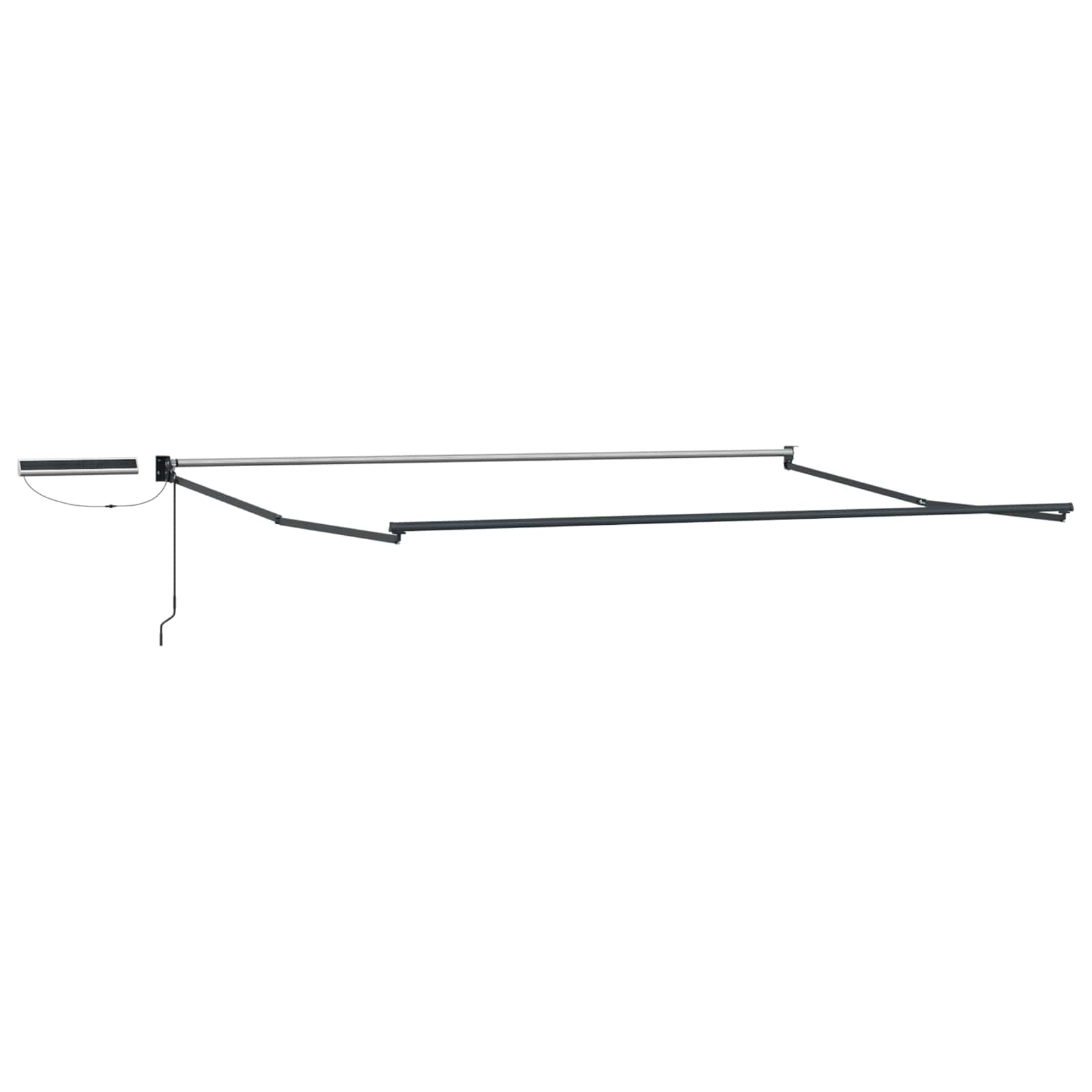 Struttura della tenda elettrica retrattile Antracite 4 x 2 m
