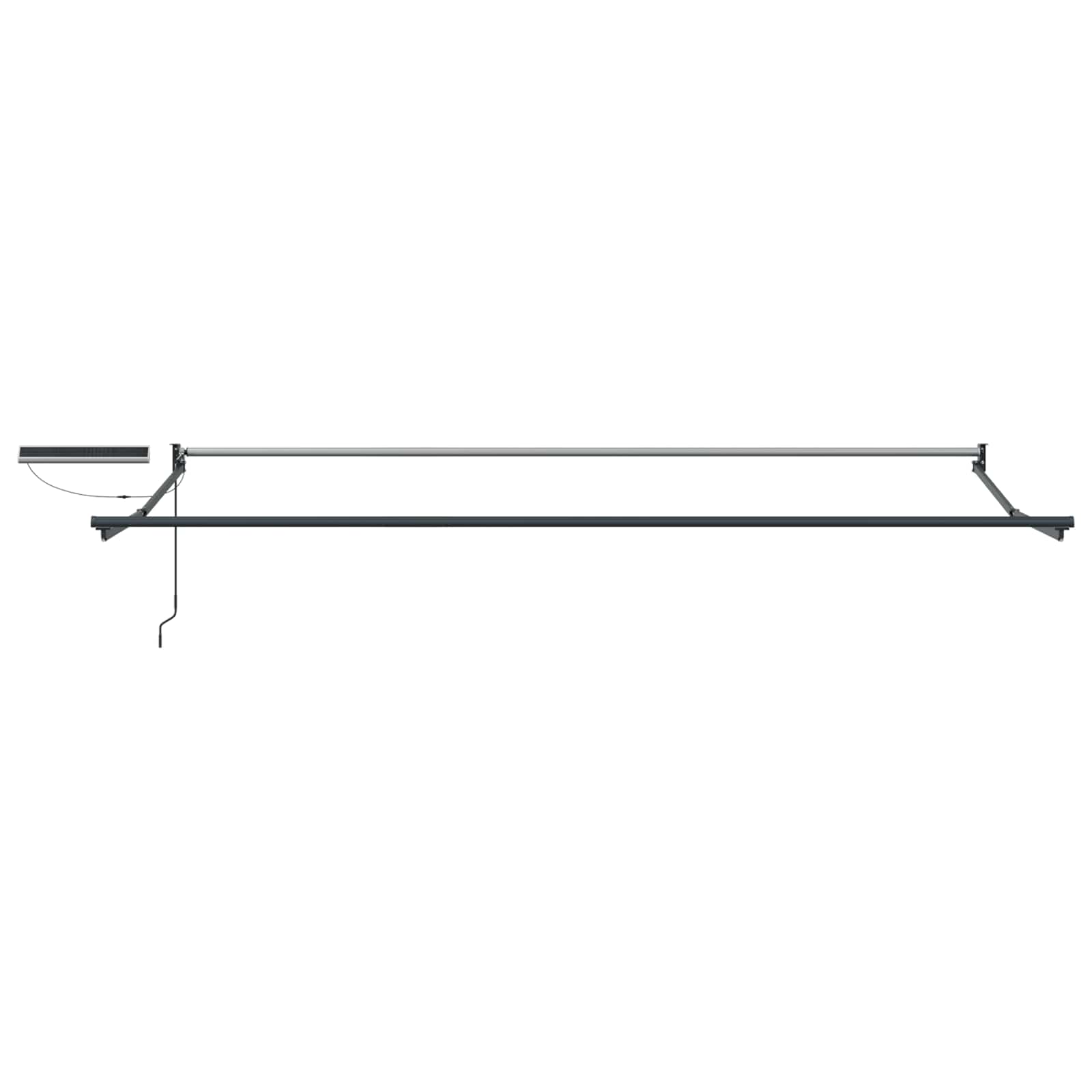 Struttura della tenda elettrica retrattile Antracite 4,5 × 3 m