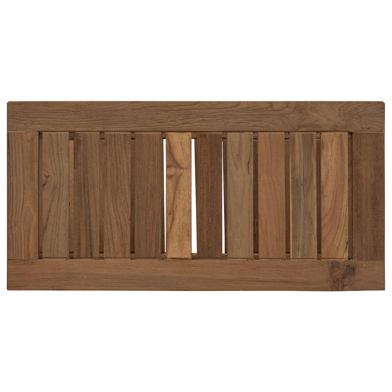Tavolo Laterale da Bagno Naturale 60 x 30 x 45 cm