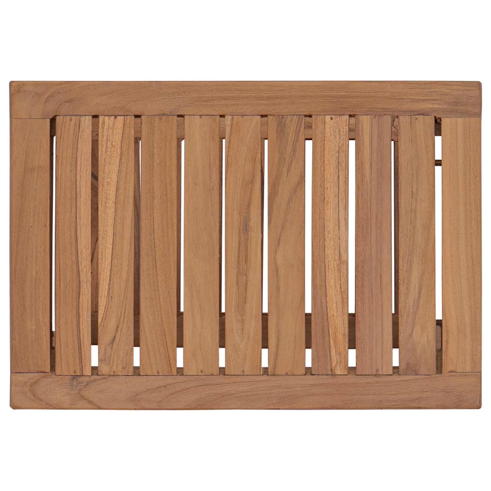 Tavolo Laterale da Bagno Naturale 50 x 35 x 45 cm