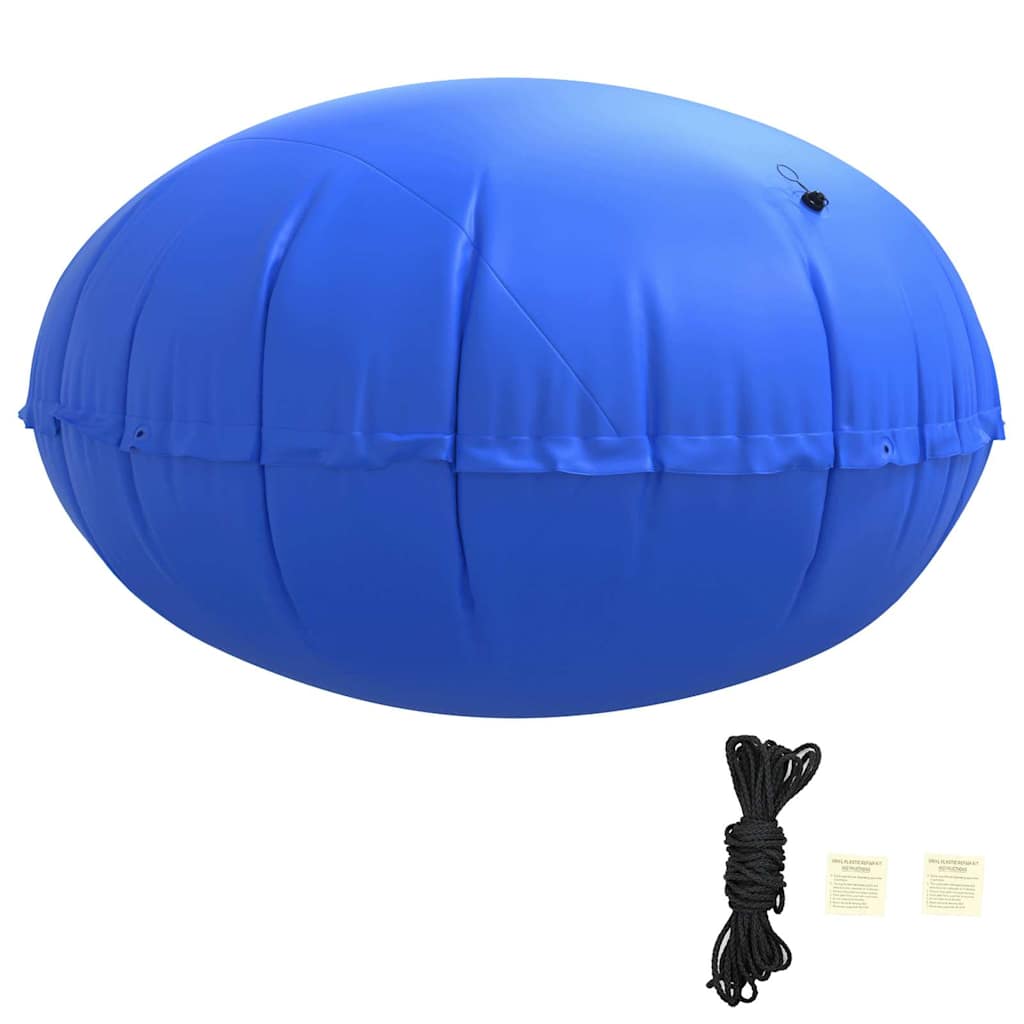 Cuscino invernale per piscina Blu Ø 220 x 140 cm PVC