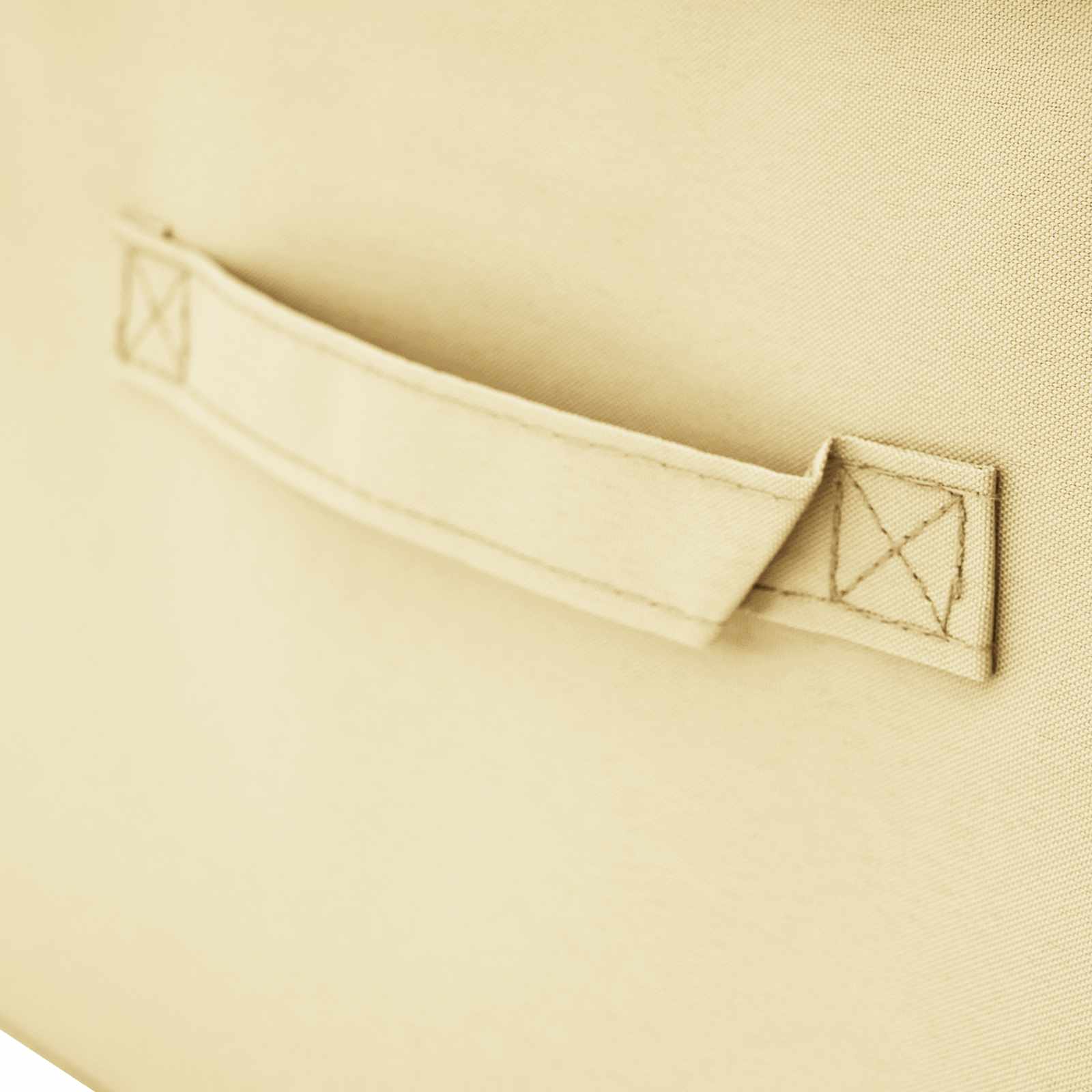 Scatola di Stoccaggio Tessuto non tessuto 55 x 35 x 32 cm Crema