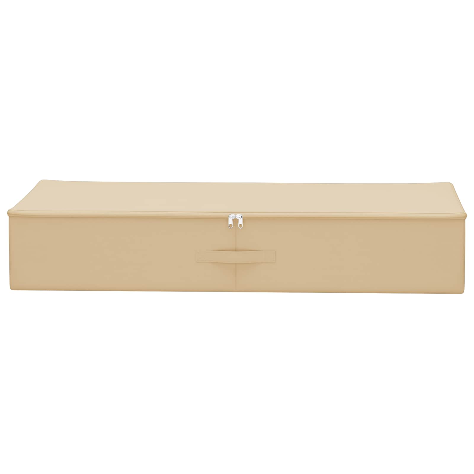 Scatola di Stoccaggio 24 pz Tessuto non tessuto 90 l Crema