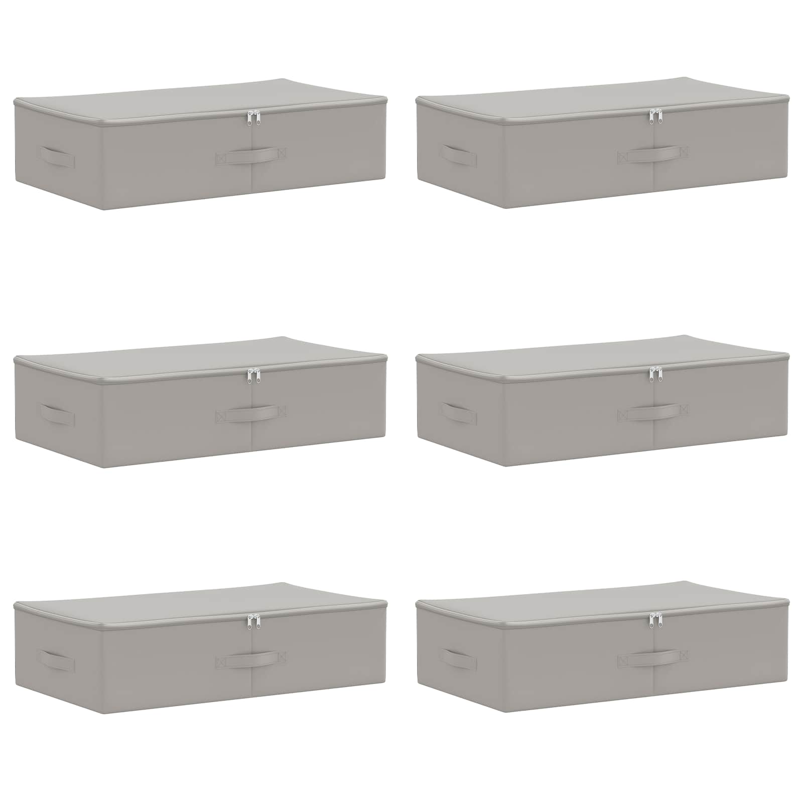 Scatola di Stoccaggio 6 pz Tessuto non tessuto 70 x 40 x 18 cm