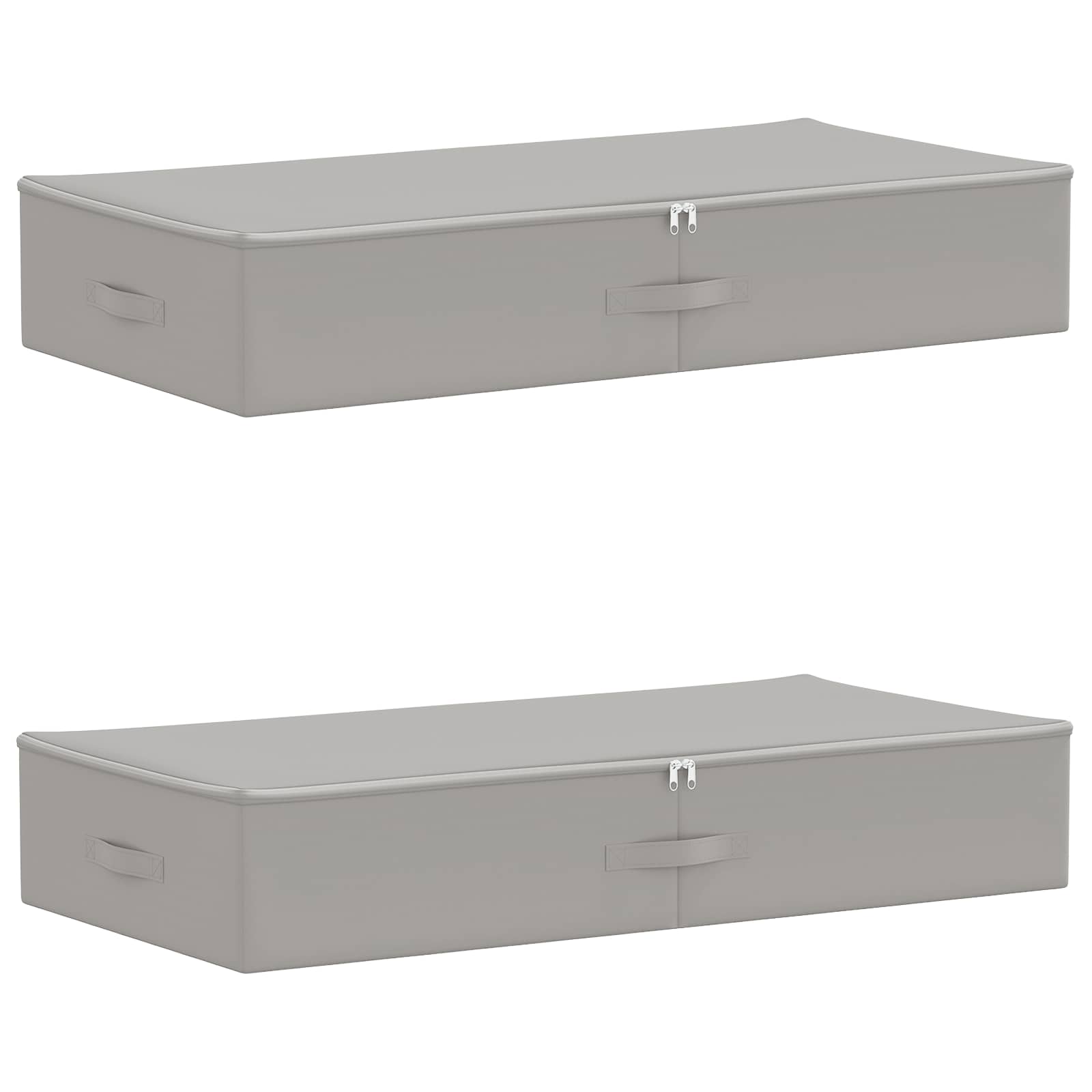 Scatola di Stoccaggio 2 pz Tessuto non tessuto 90 x 48 x 15 cm
