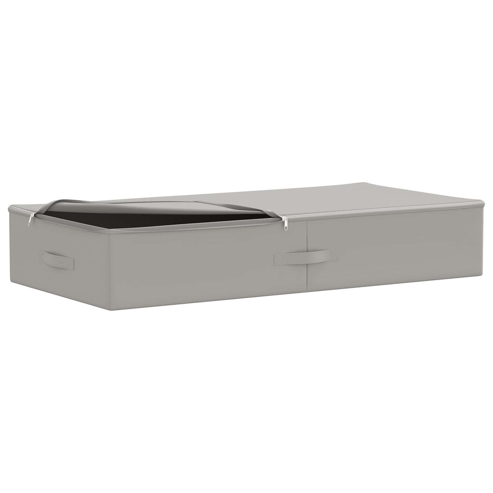 Scatola di Stoccaggio 24 pz Tessuto non tessuto 90 l Grigio