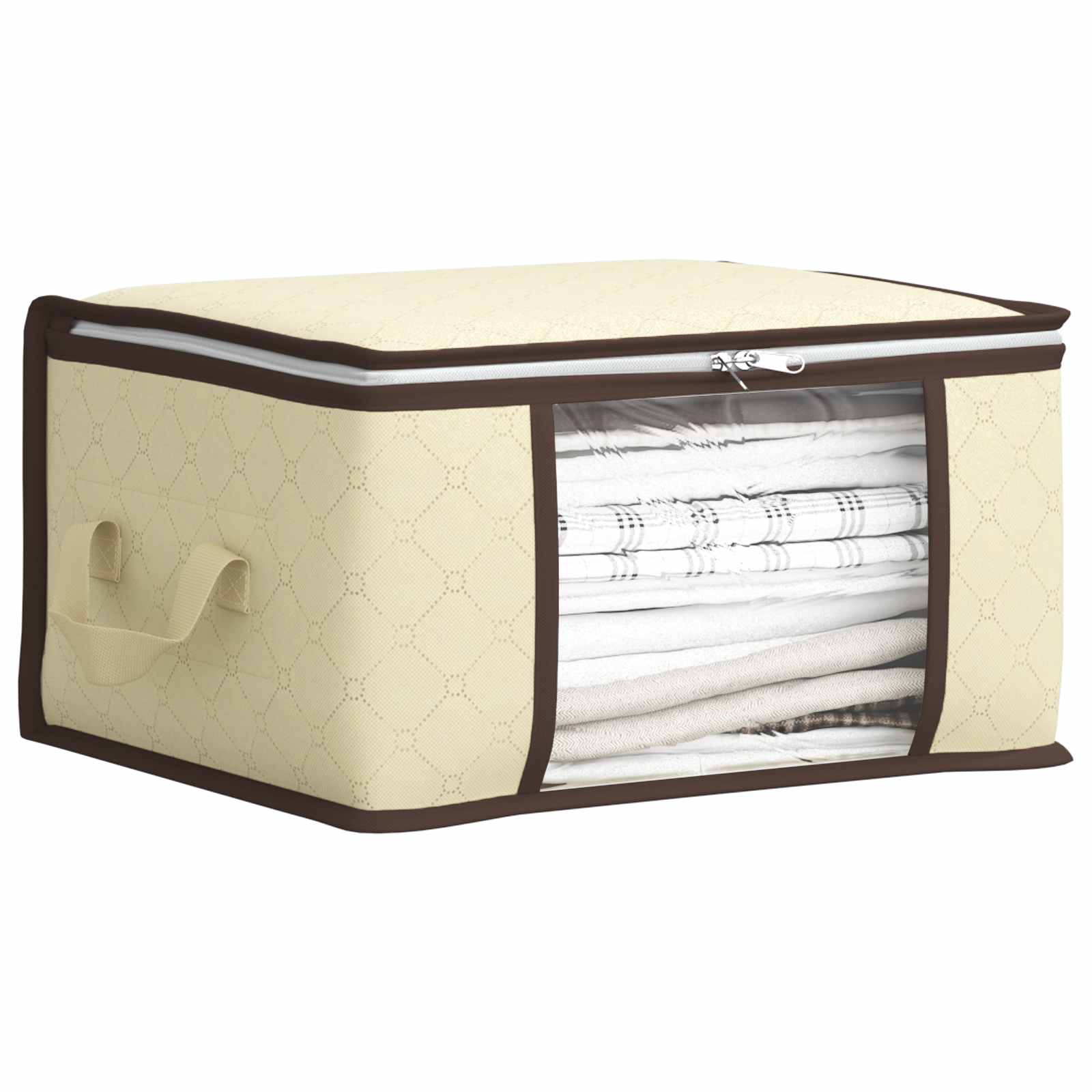 Scatola di stoccaggio con finestra laterale trasparente 2 pz