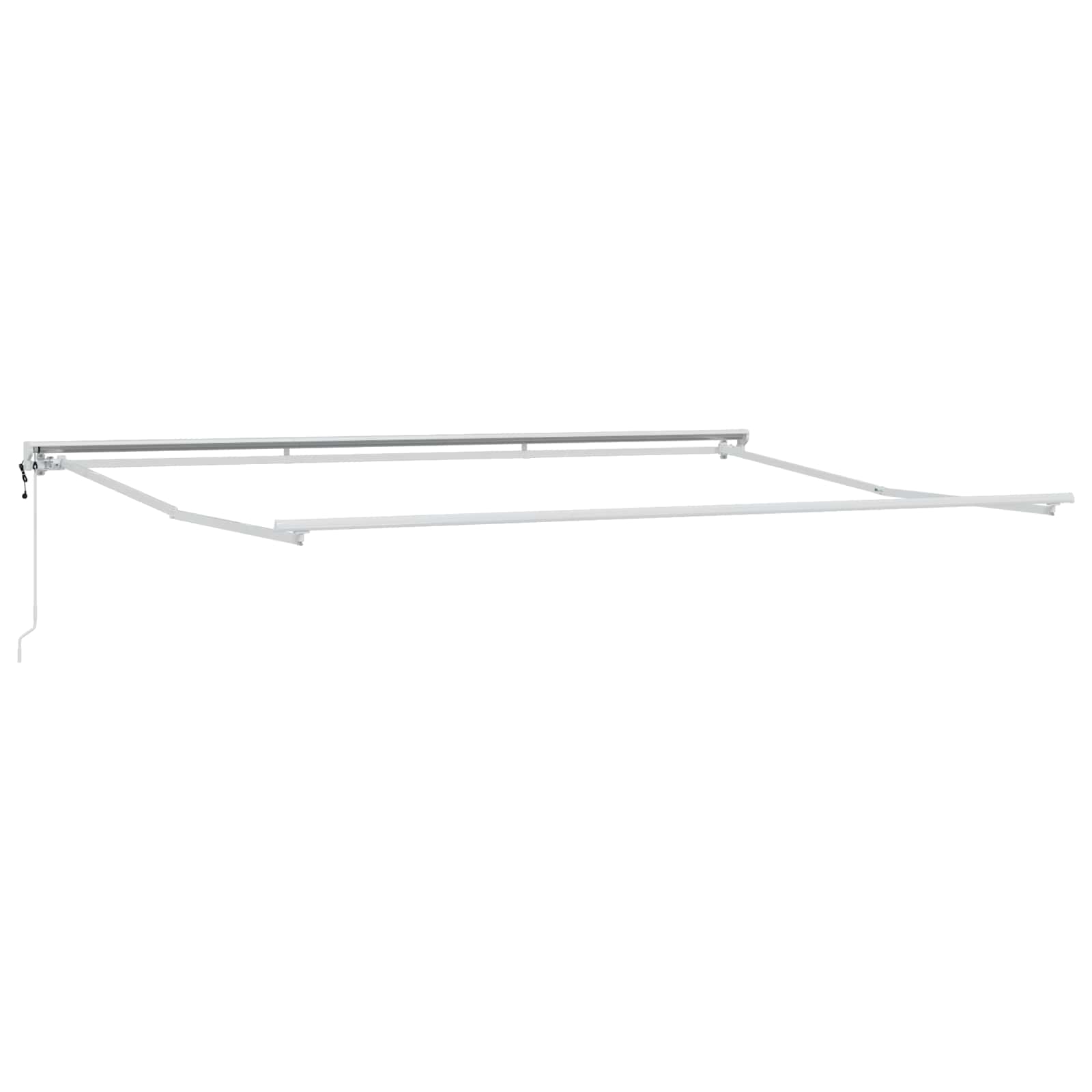Struttura della tenda elettrica retrattile Bianco 4 × 3 m