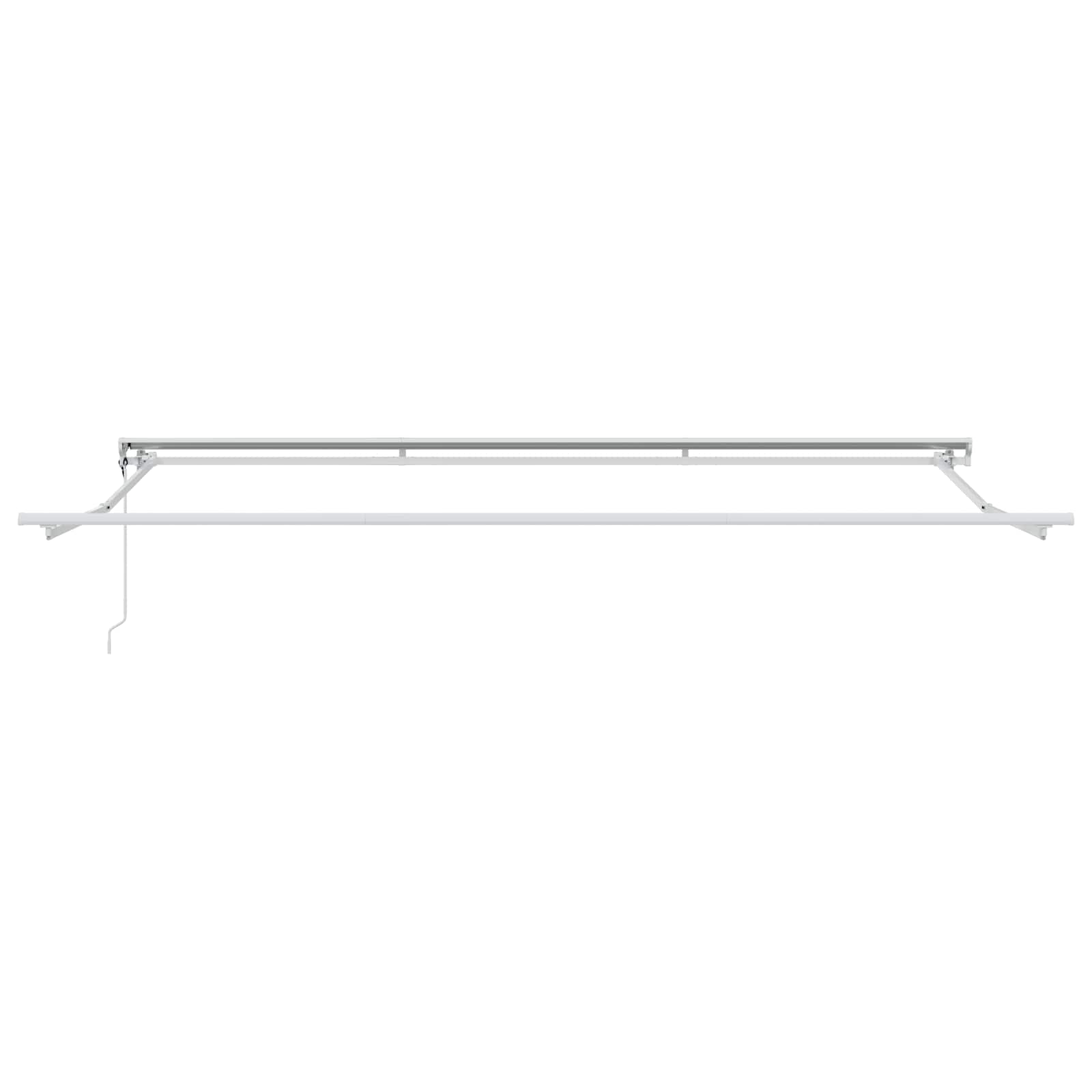 Struttura della tenda elettrica retrattile Bianco 4 × 3 m