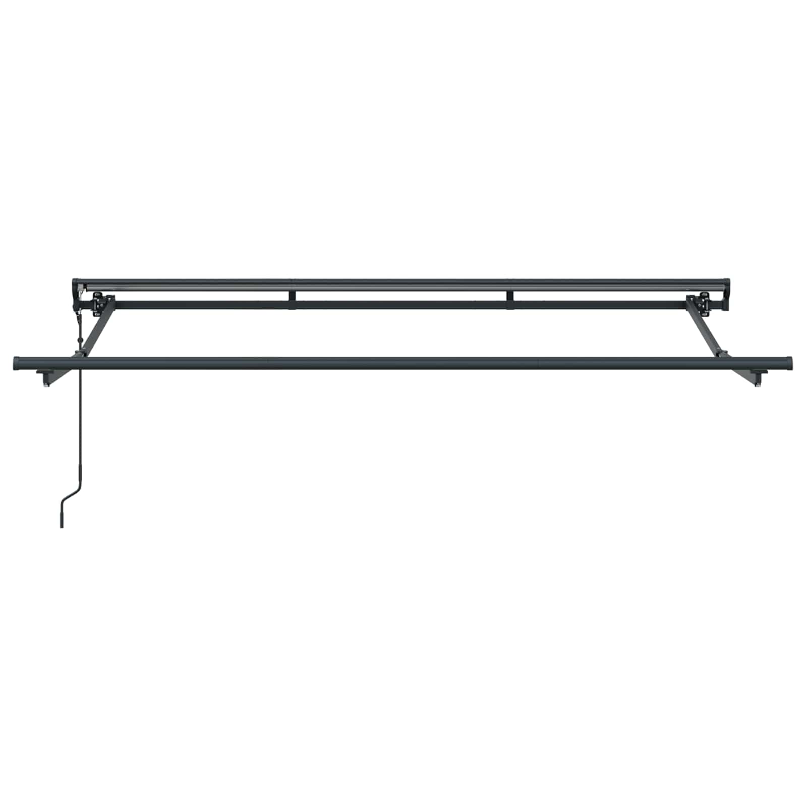 Struttura della tenda elettrica retrattile Antracite 3 x 2 m