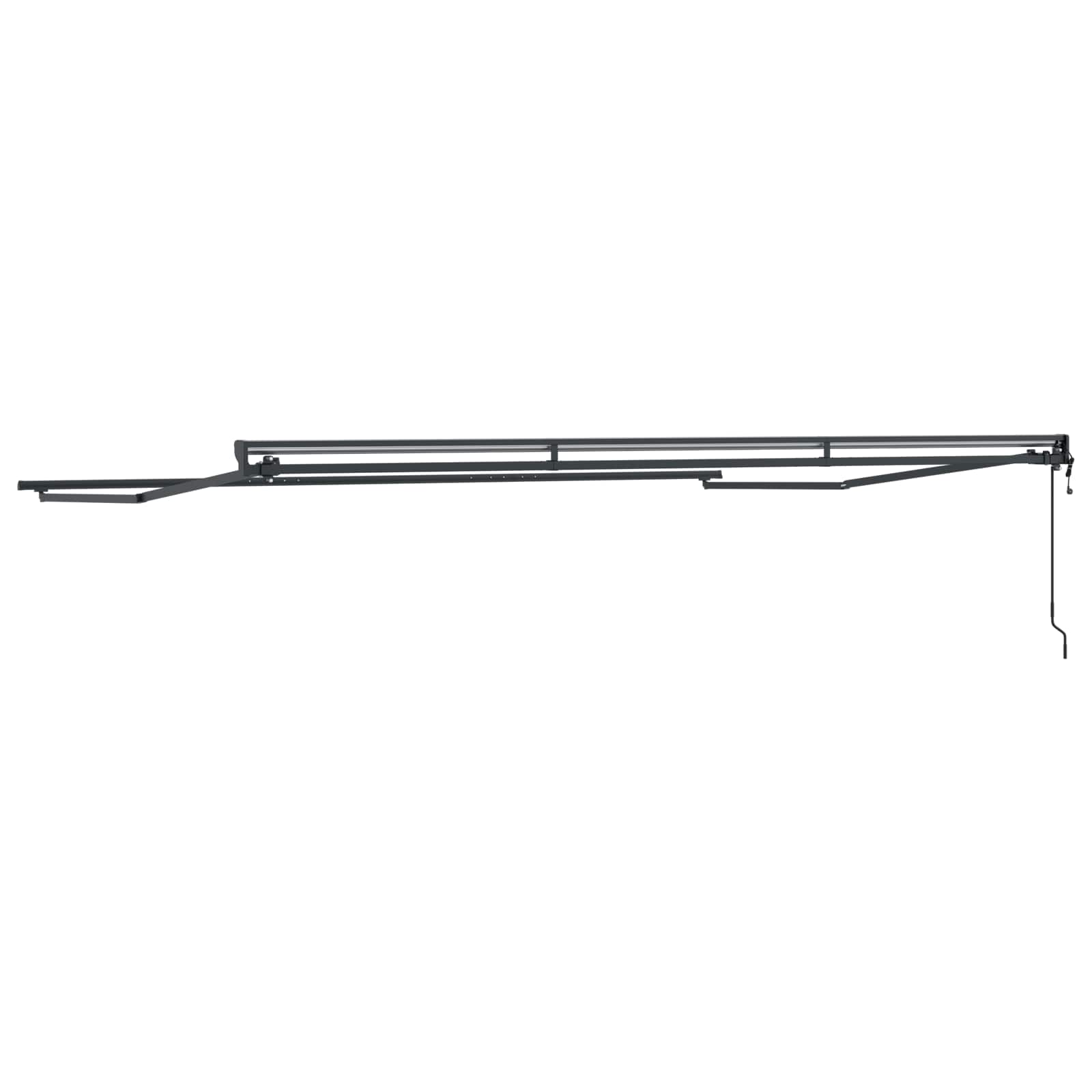 Struttura della tenda elettrica retrattile Antracite 4 x 2 m