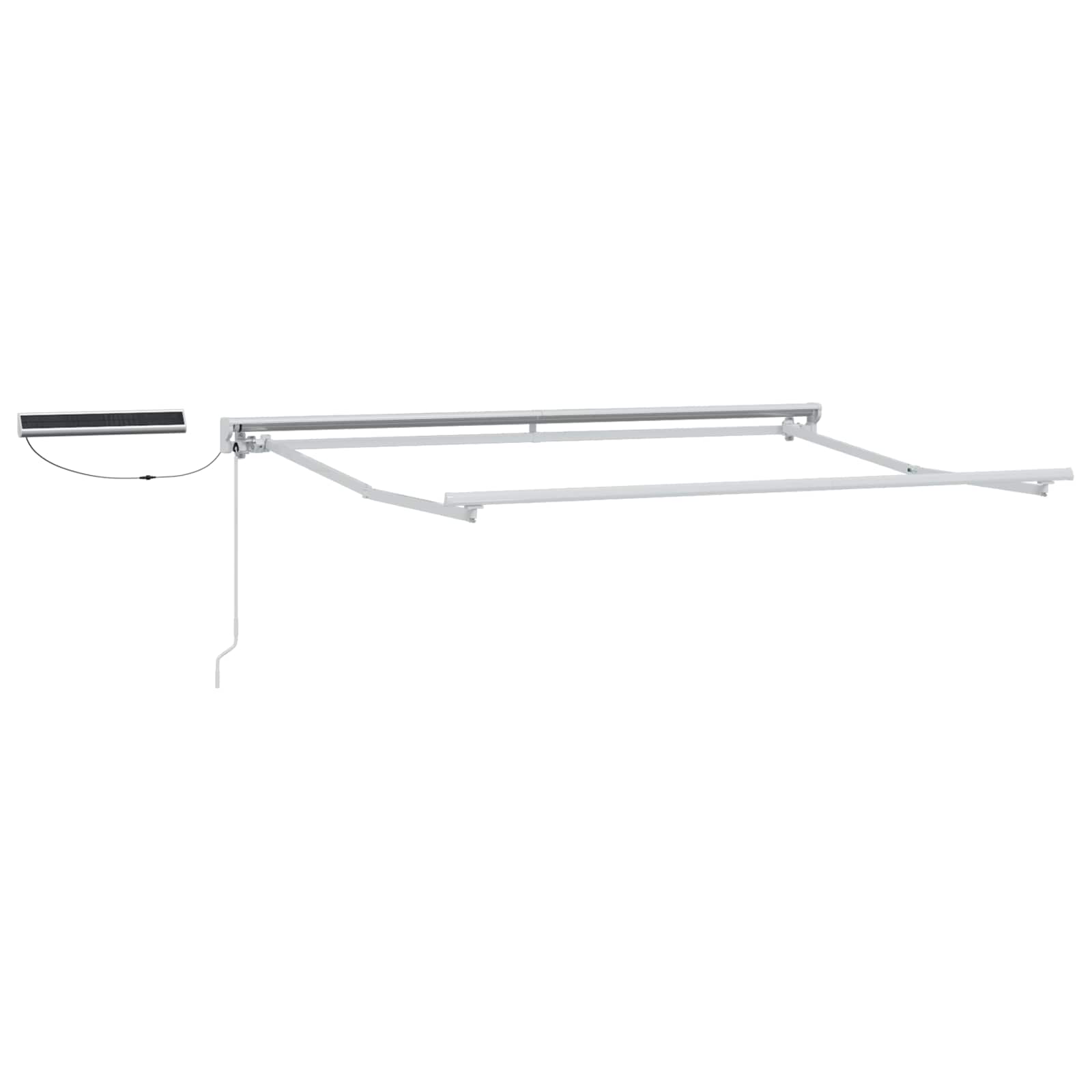 Struttura della tenda elettrica retrattile Bianco 2,5 x 2 m