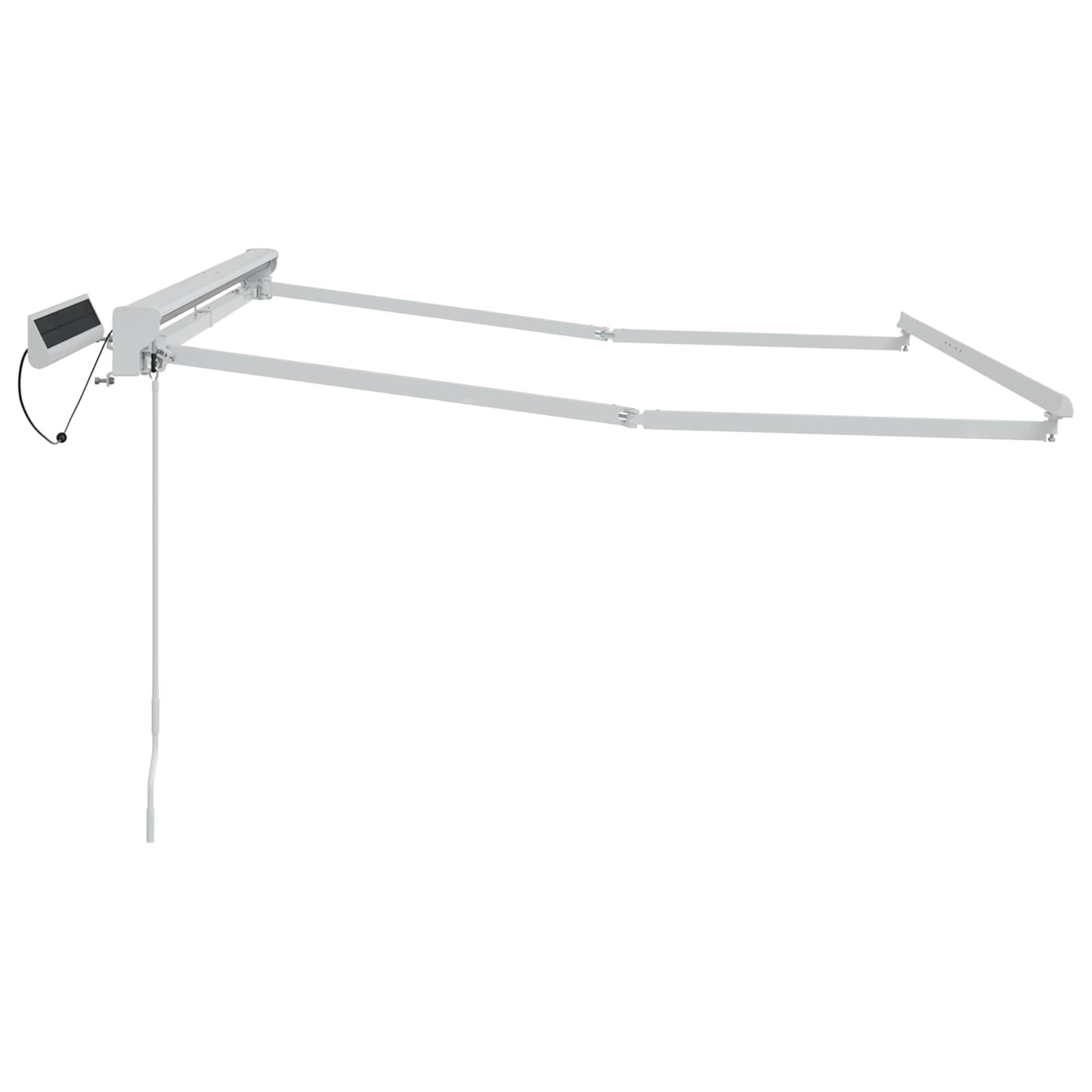 Struttura della tenda elettrica retrattile Bianco 3 x 2 m