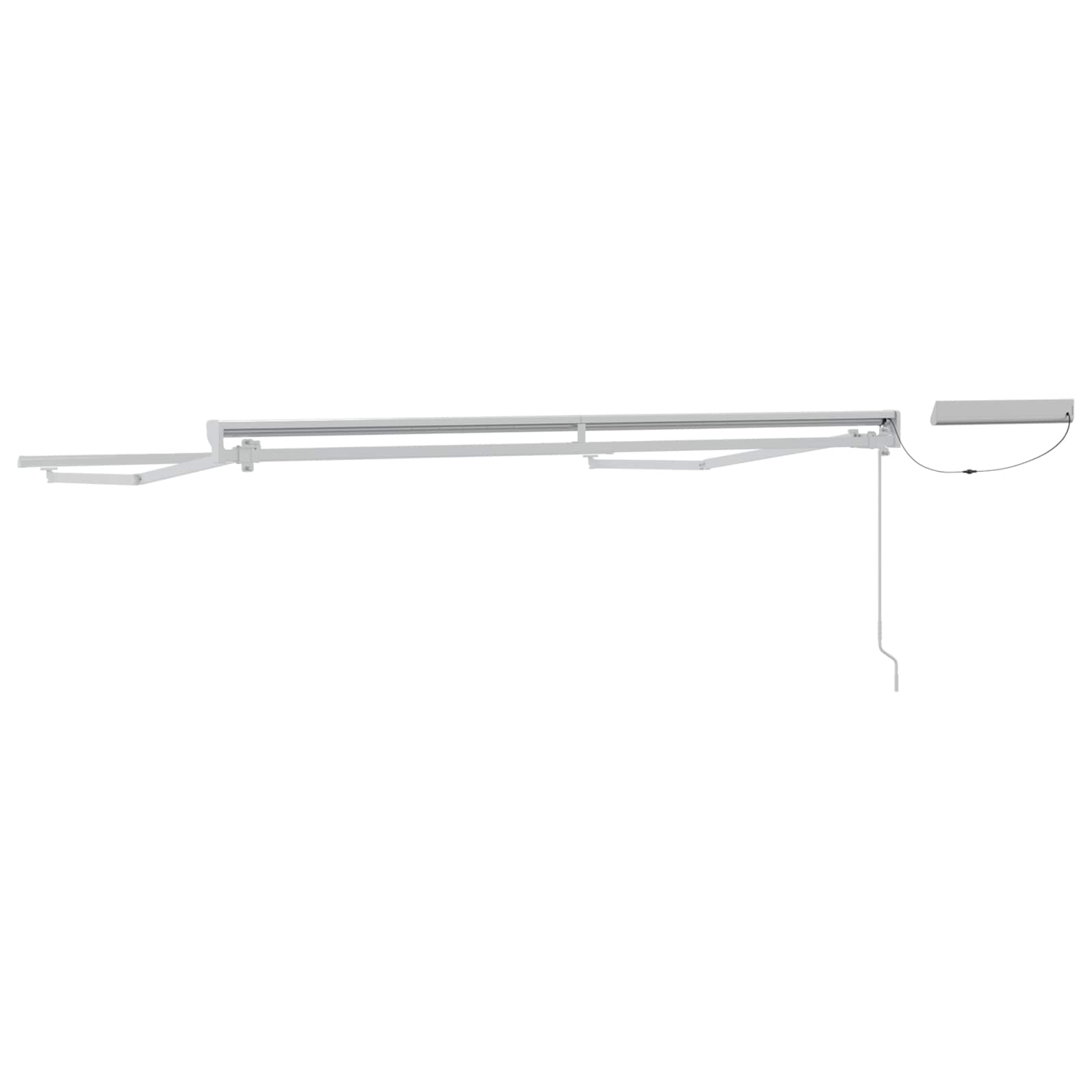 Struttura della tenda elettrica retrattile Bianco 3 x 2 m