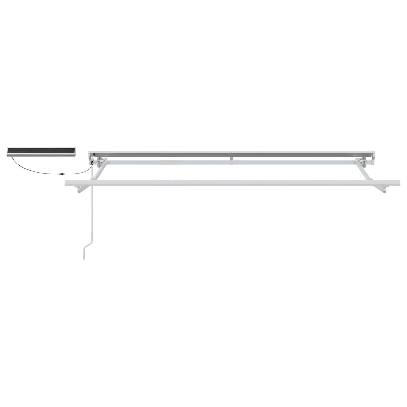 Struttura della tenda elettrica retrattile Bianco 3,5 x 2,5 m