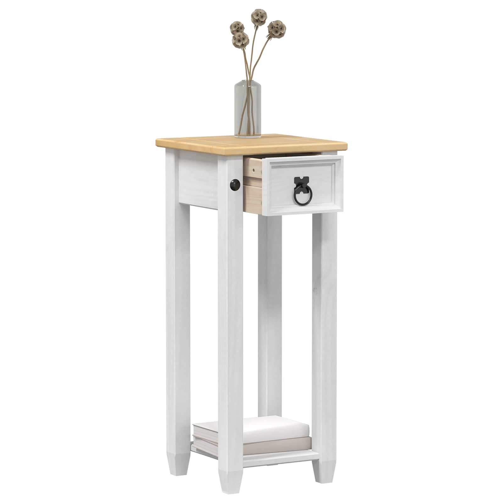 Supporto per piante Bianco 30 x 30 x 73 cm