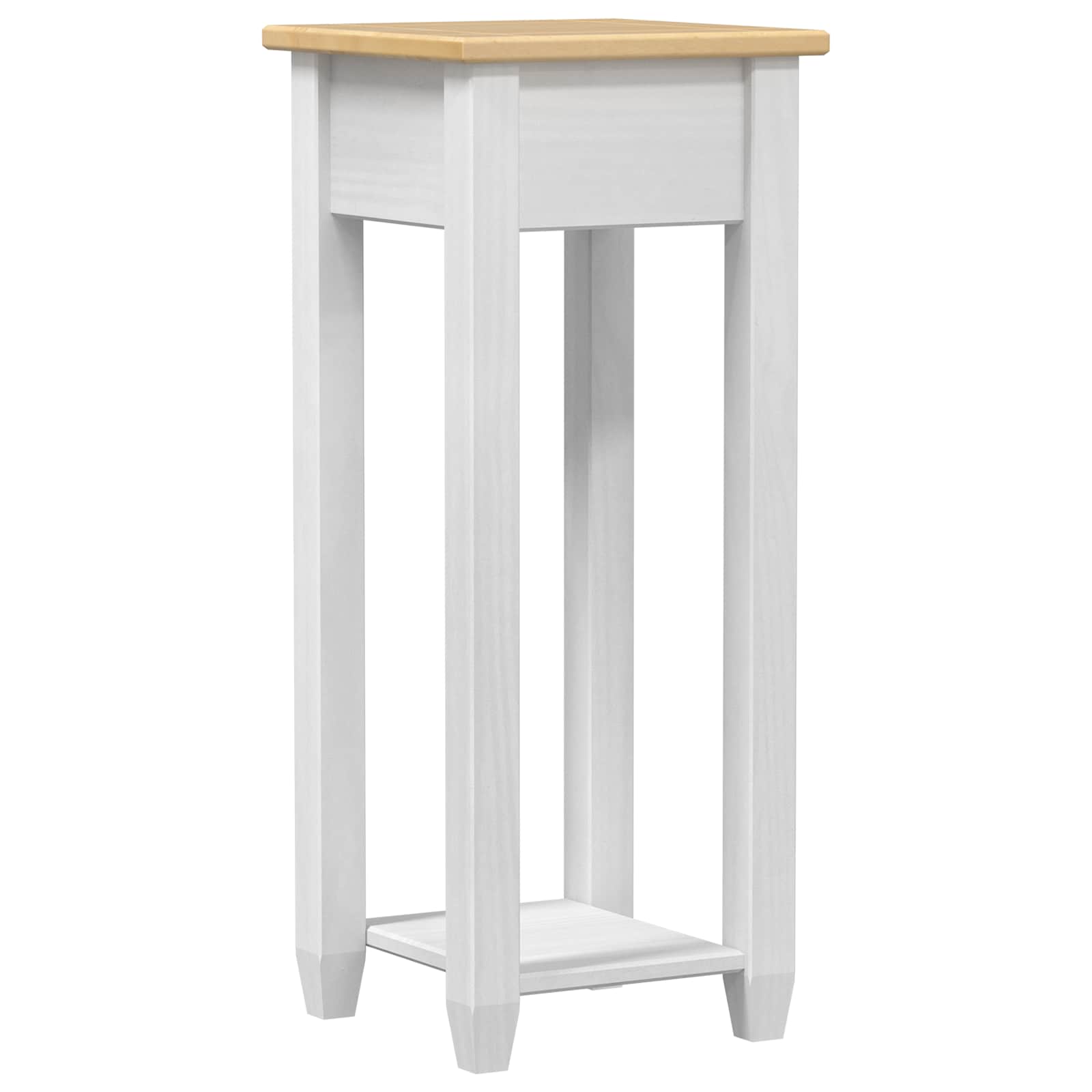 Supporto per piante Bianco 30 x 30 x 73 cm