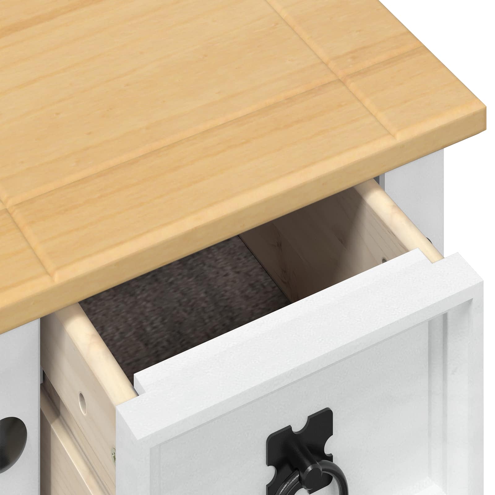 Supporto per piante Bianco 30 x 30 x 73 cm