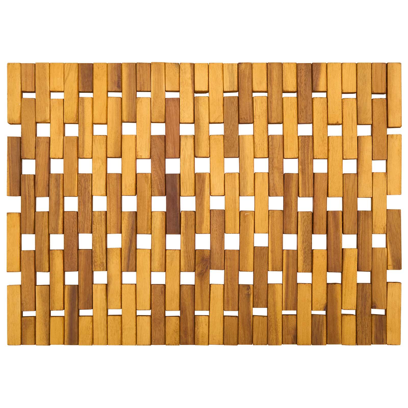 Tappetini da bagno 2 pz Naturale 44 x 60 cm