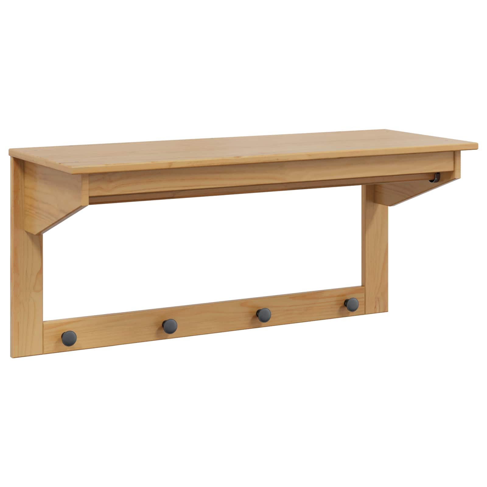 Appendiabiti HILL Marrone miele 90 x 35 x 41,5 cm
