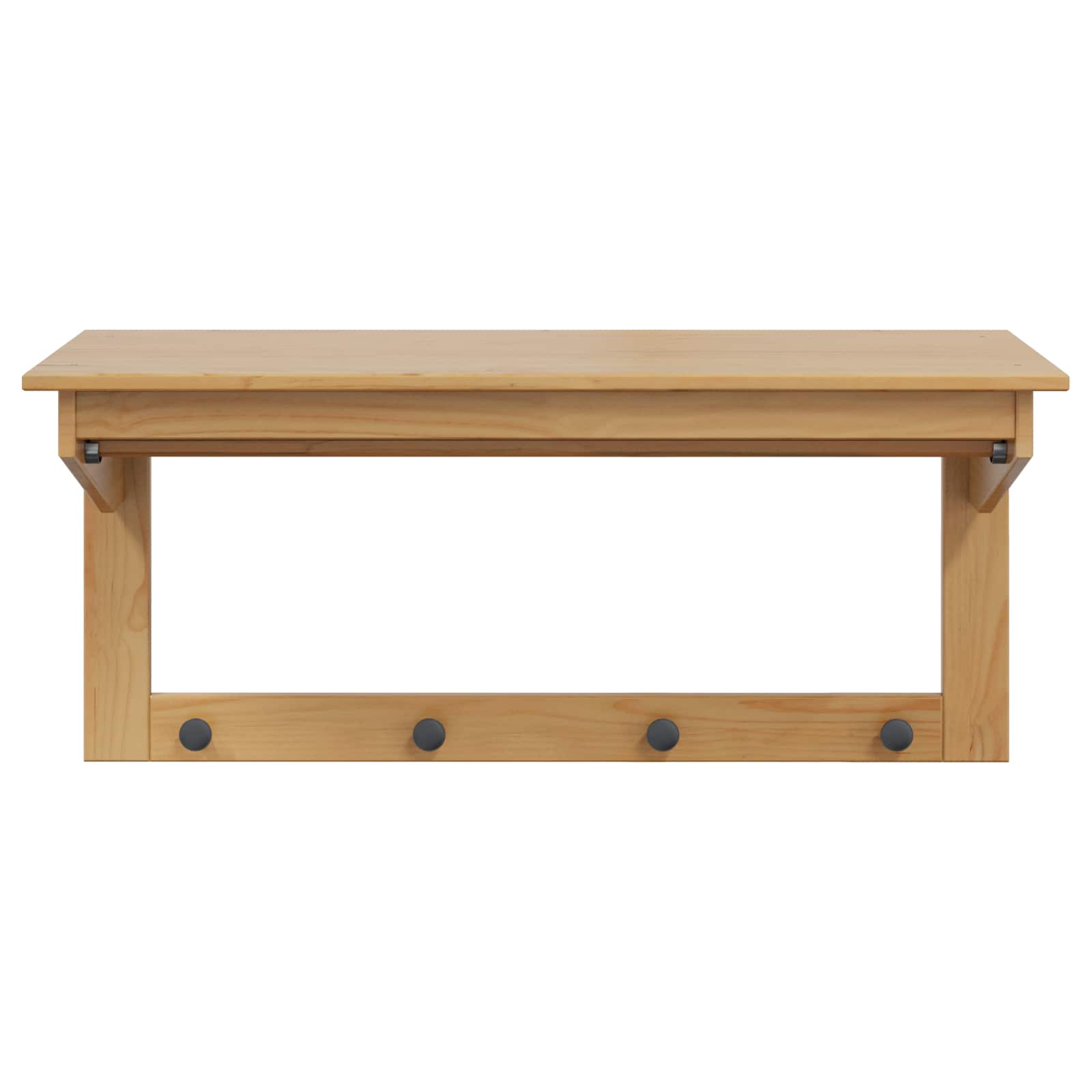 Appendiabiti HILL Marrone miele 90 x 35 x 41,5 cm