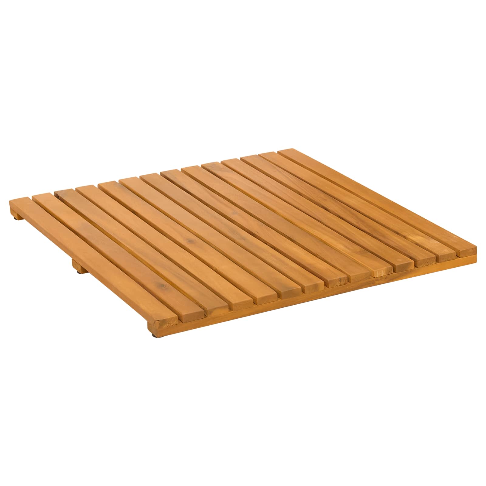 Tappeto da bagno 2 pz Naturale 50 x 50 cm