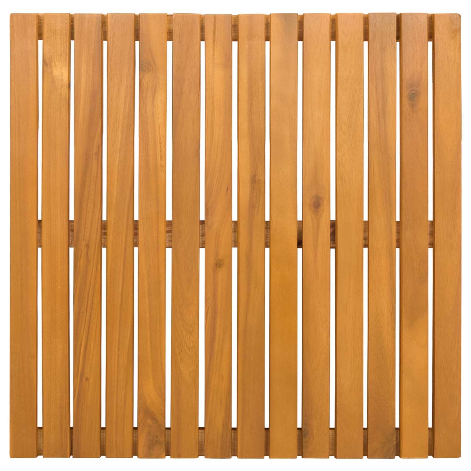 Tappeto da bagno 2 pz Naturale 50 x 50 cm