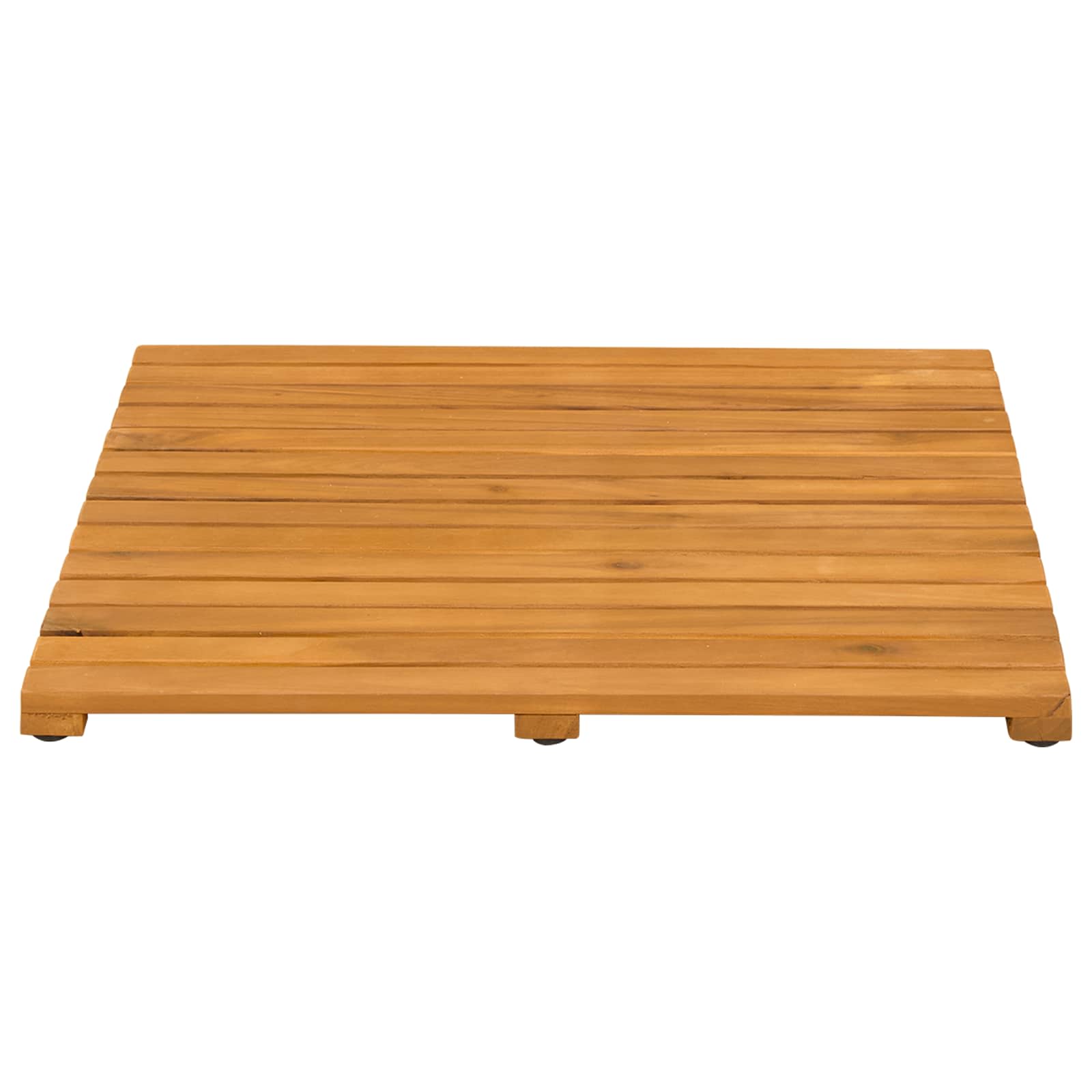 Tappeto da bagno 2 pz Naturale 50 x 50 cm