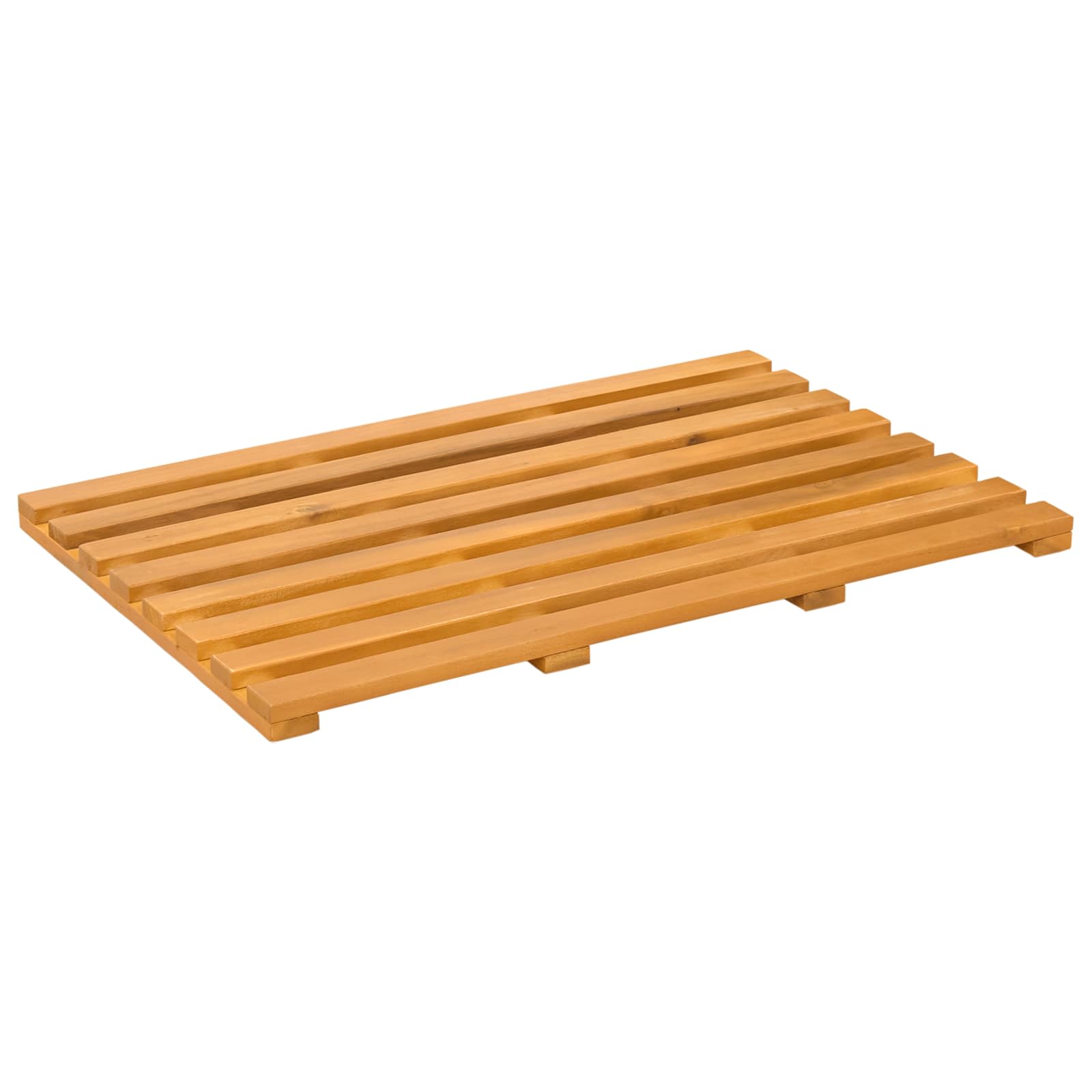 Tappeto da bagno 2 pz Naturale 56 x 37 cm