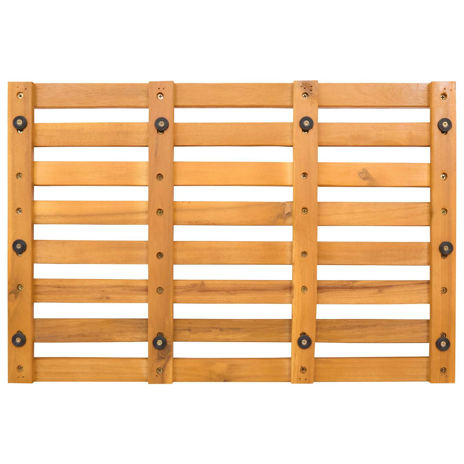 Tappeto da bagno 2 pz Naturale 56 x 37 cm