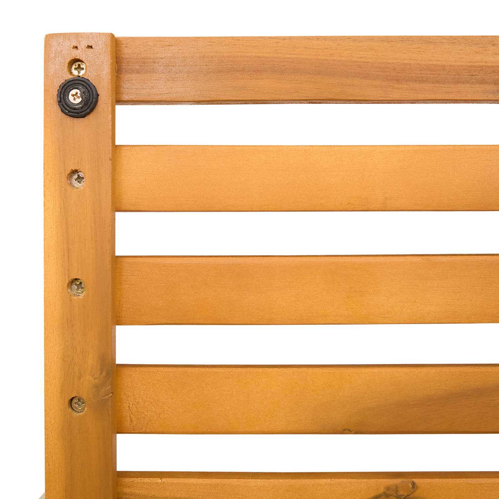 Tappeto da bagno Naturale 100 x 53 cm Legno di Acacia Massello