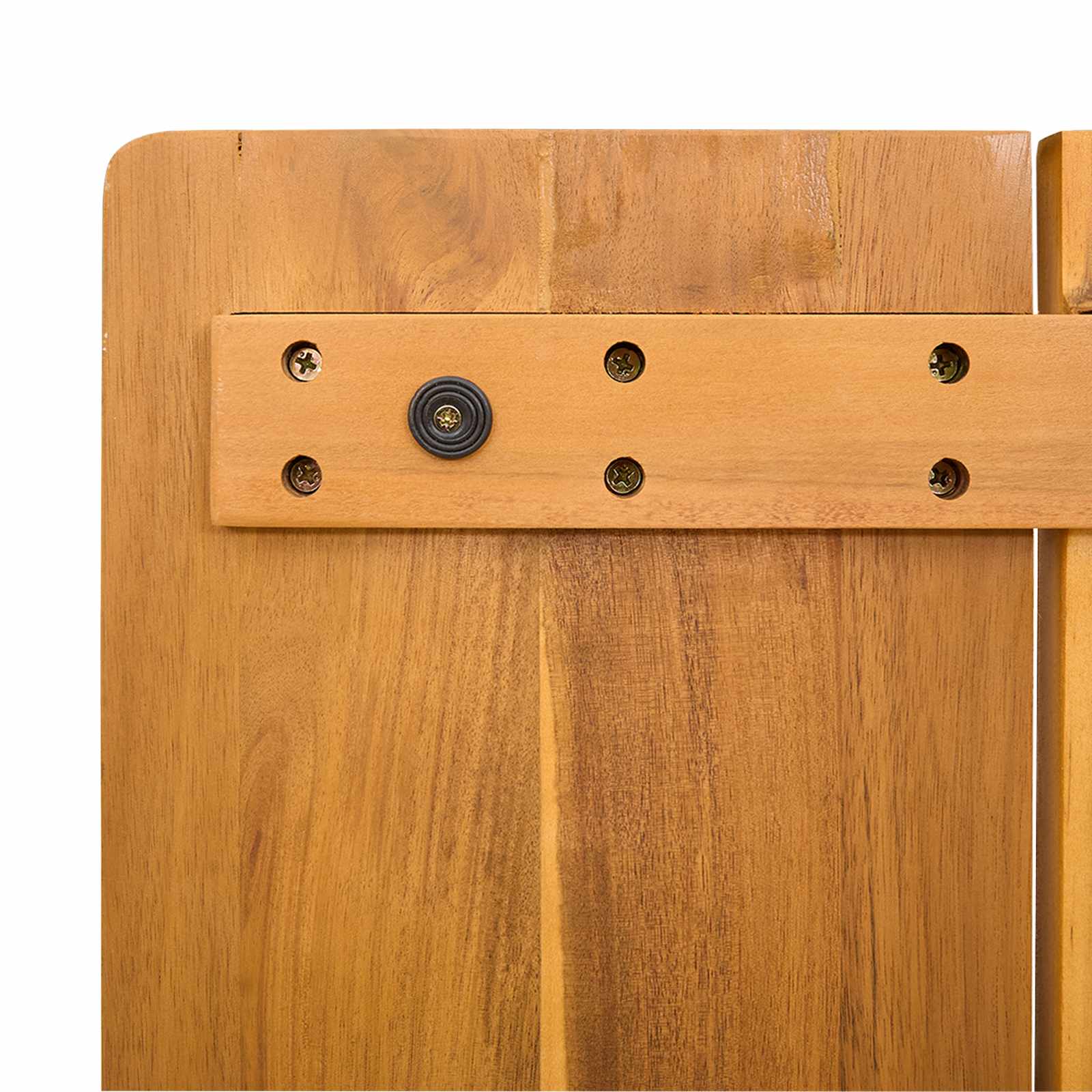Tappeto da bagno Naturale 100 x 55 cm Legno di Acacia Massello