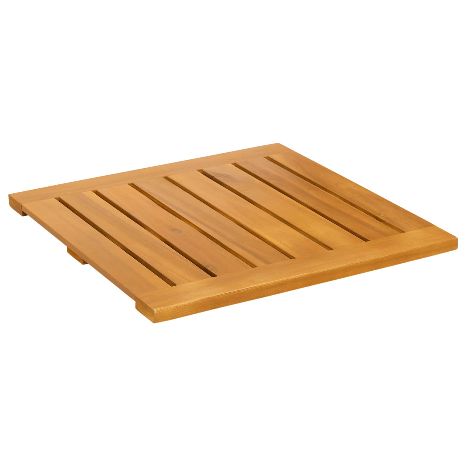 Tappeto da bagno 2 pz Naturale 50 x 50 cm