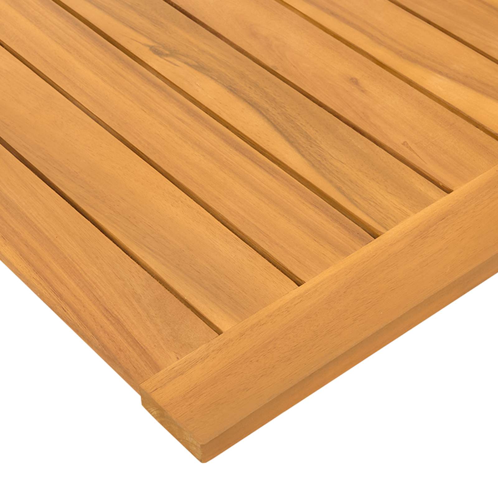 Tappeto da bagno 2 pz Naturale 50 x 50 cm