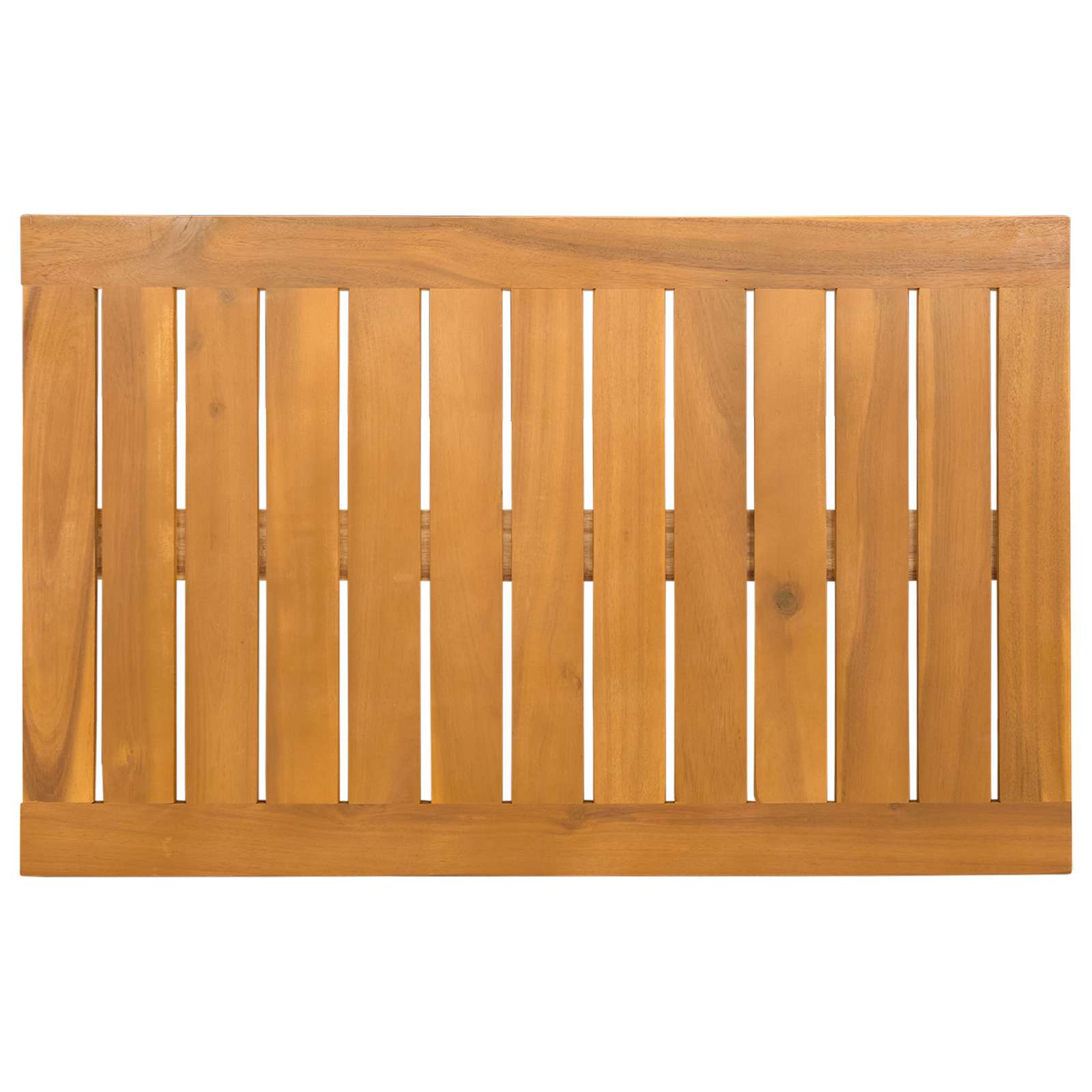 Tappeto da bagno Naturale 80 x 50 cm Legno di Acacia Massello