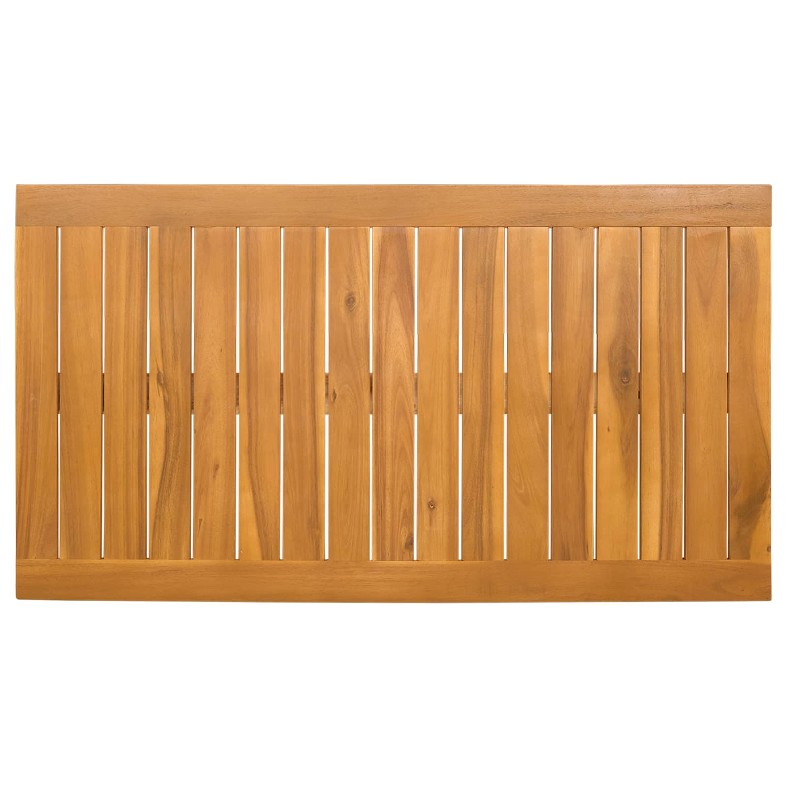 Tappeto da bagno Naturale 100 x 55 cm Legno di Acacia Massello