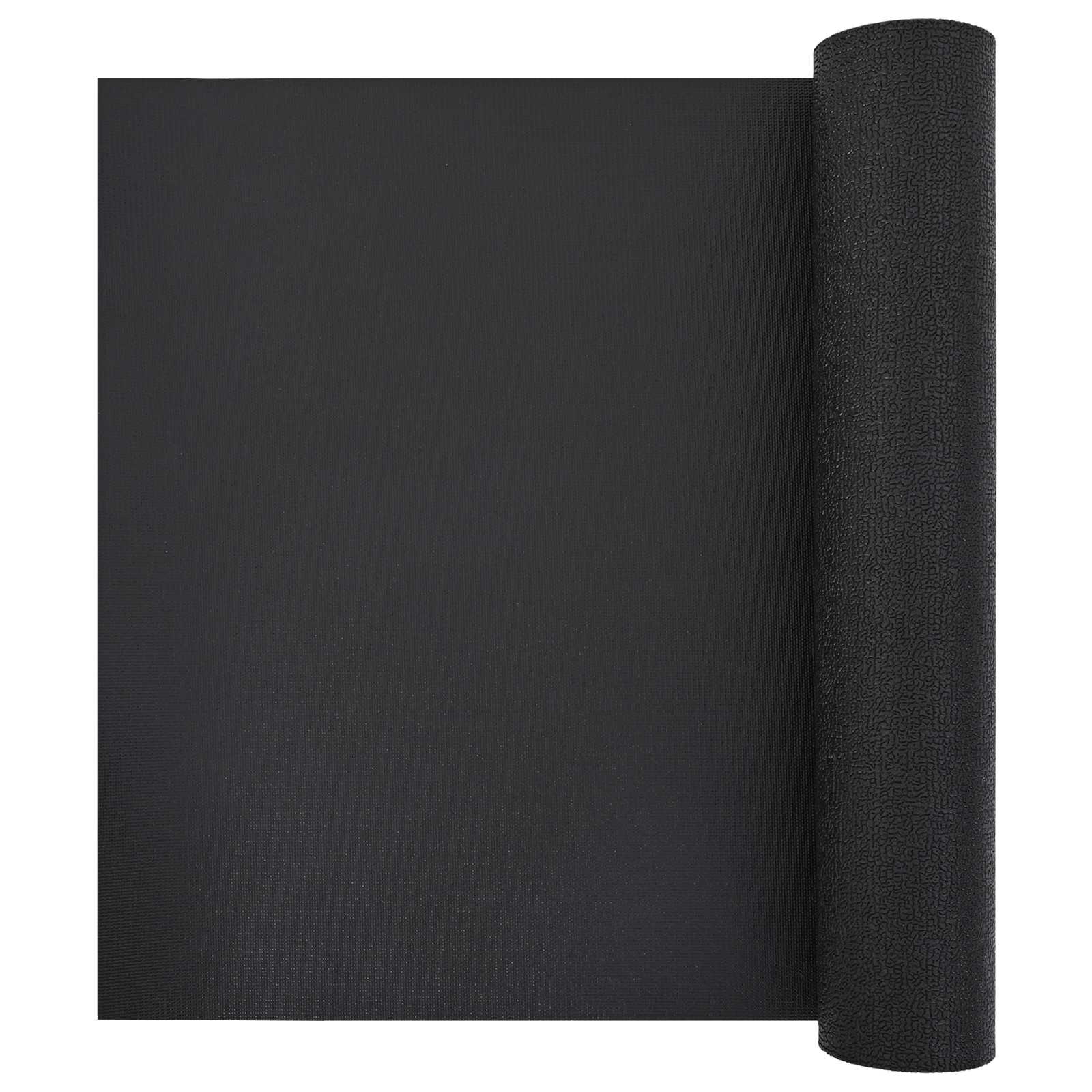 Tappetino di Protezione Sportiva Nero 120 x 60 x 0,6 cm