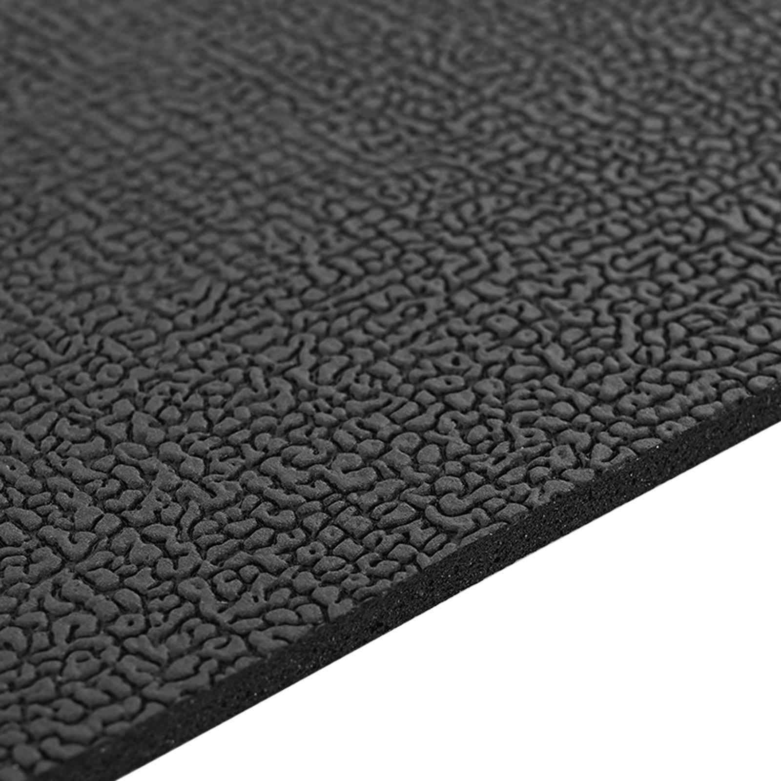 Tappetino di Protezione Sportiva Nero 150 x 75 x 0,6 cm
