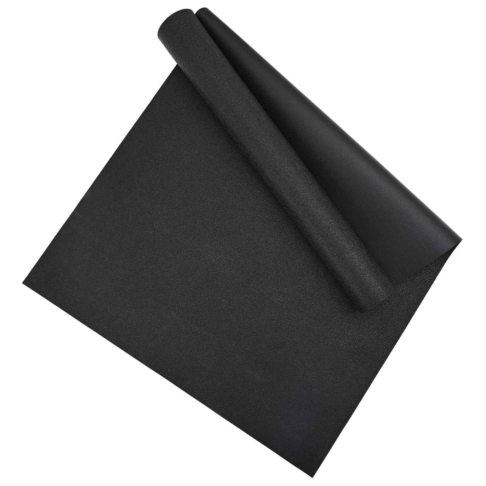 Tappetino di Protezione Sportiva Nero 180 x 75 x 0,6 cm