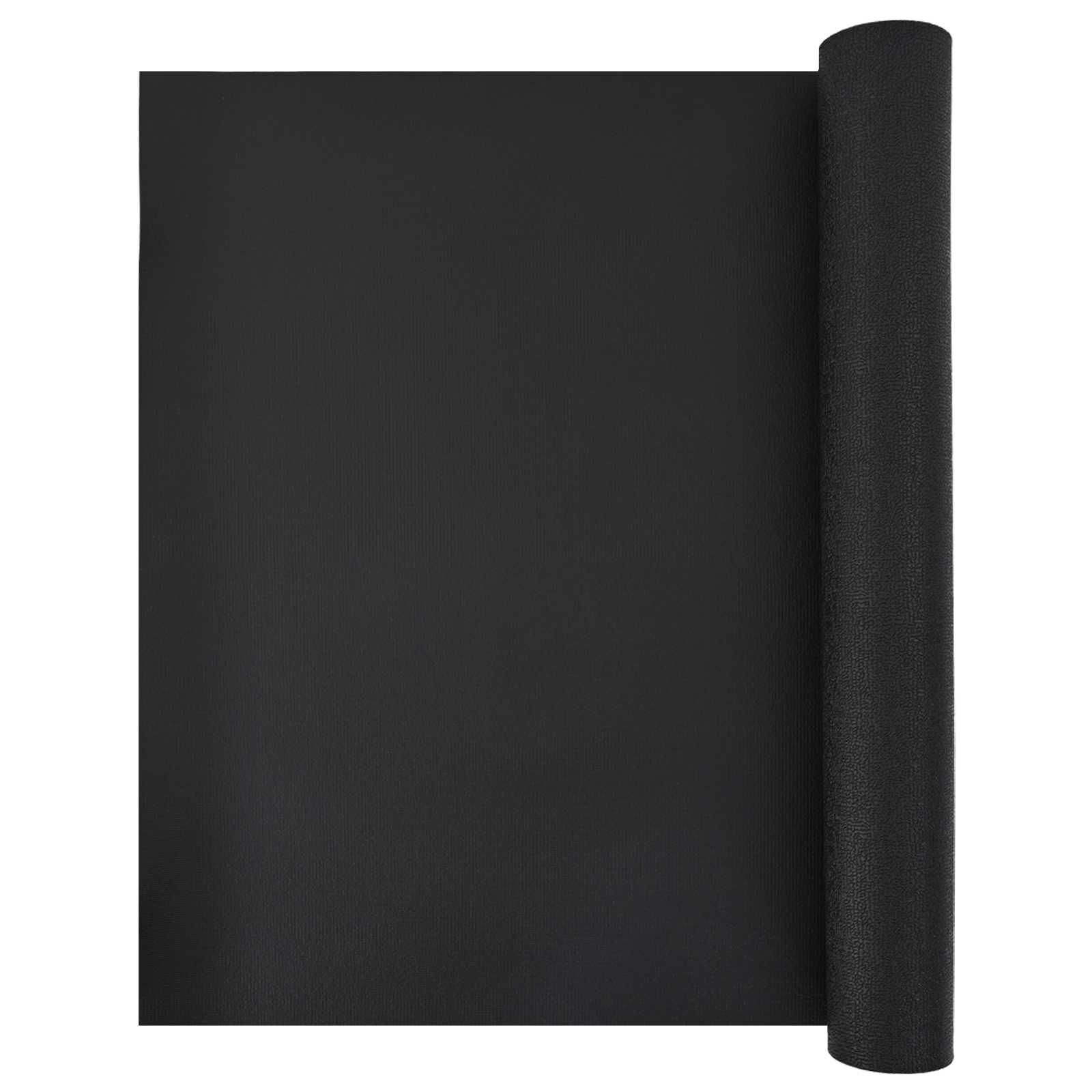 Tappetino di Protezione Sportiva Nero 200 x 90 x 0,6 cm