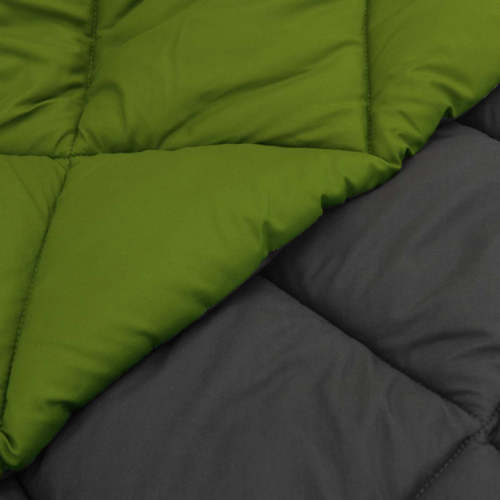 Piumone Estivo 220 x 200 cm Estate 200 gsm Verde e Antracite