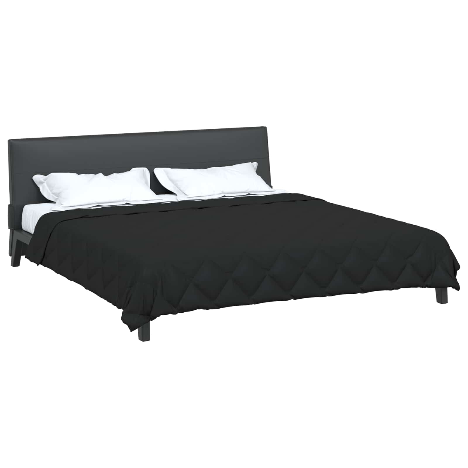 Piumone Estivo 240 x 200 cm Estate 200 gsm Nero