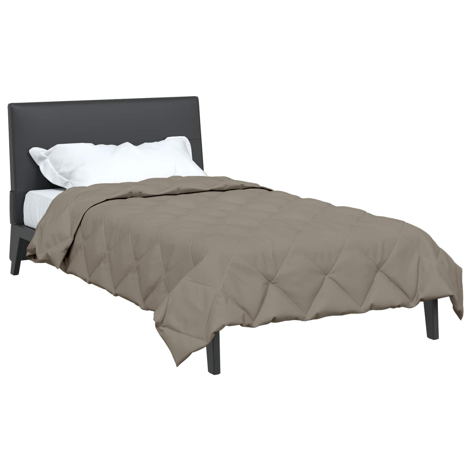 Piumone Estivo 220 x 135 cm Estate 200 gsm Grigio chiaro