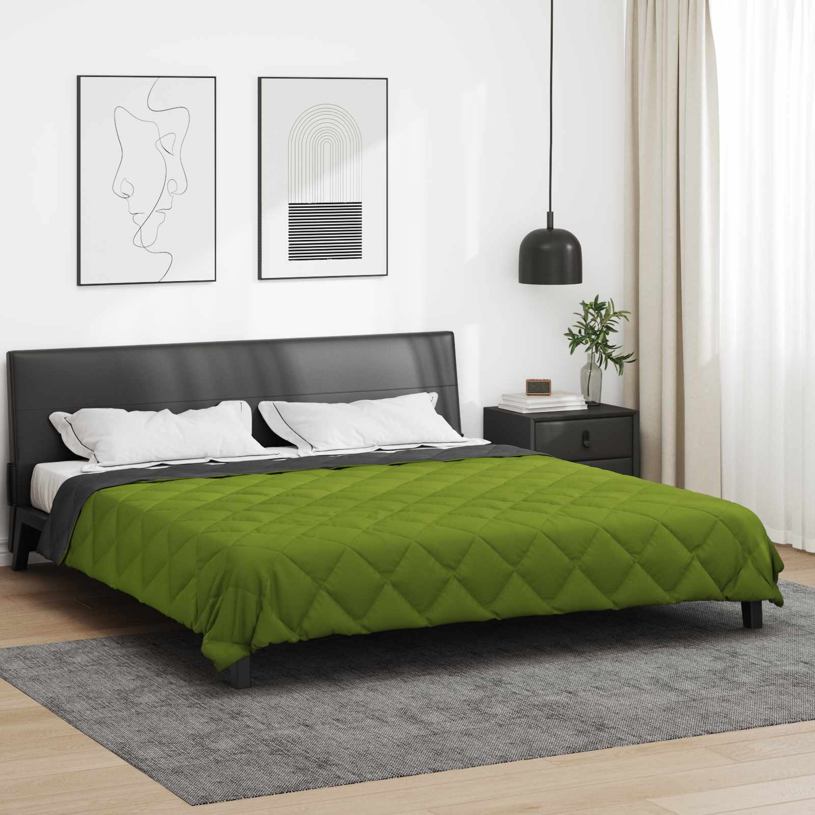 Piumone Completo Annuale Verde e Antracite 240 x 260 cm