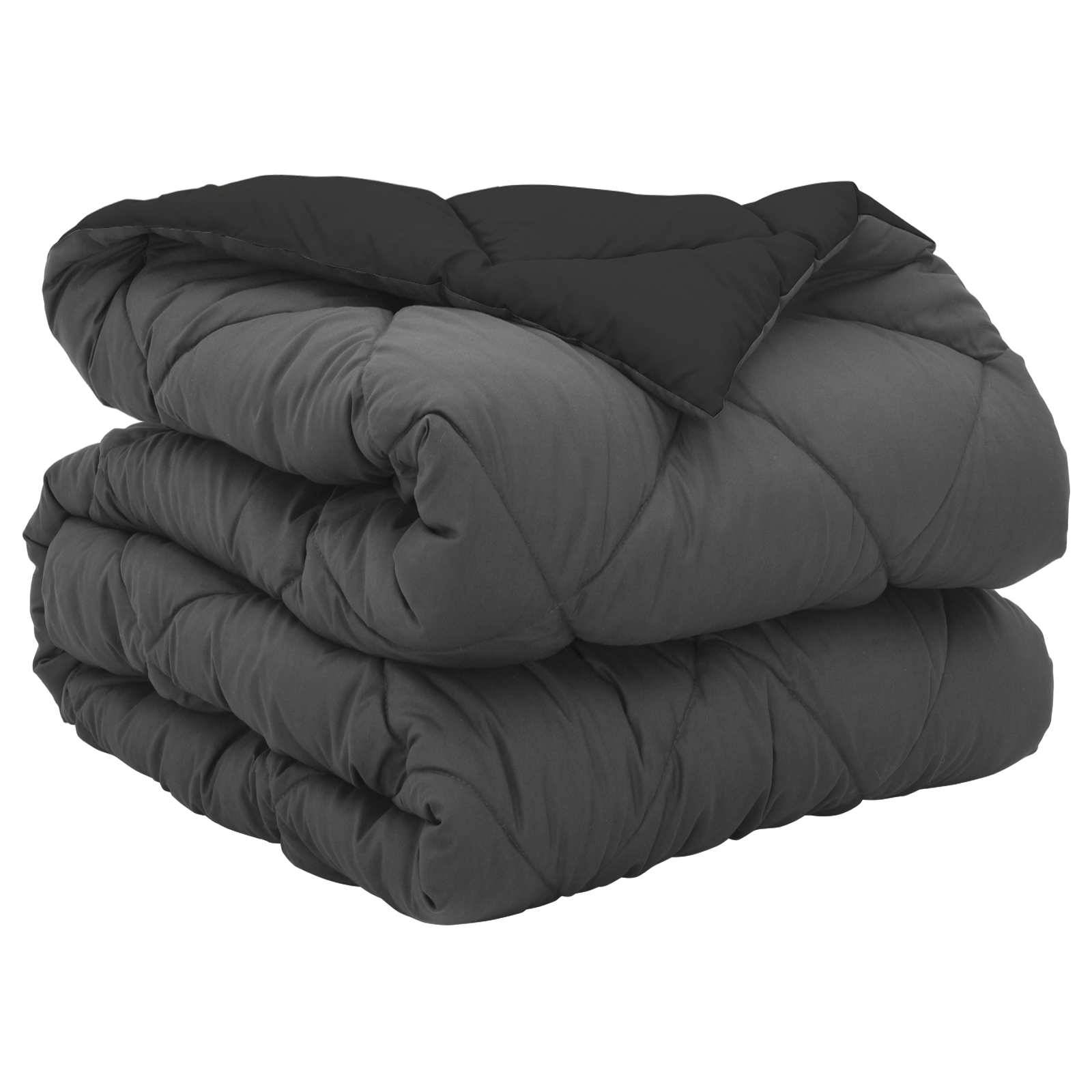 Piumone Completo Annuale Nero e antracite 155 x 200 cm