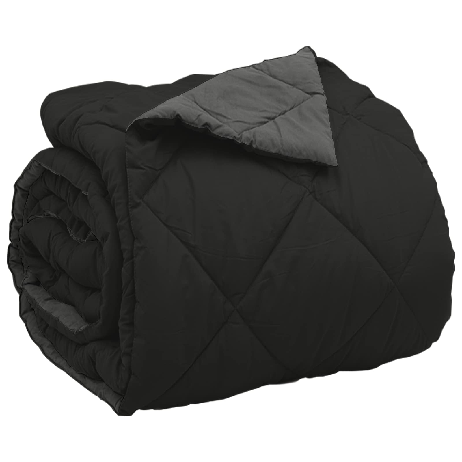 Piumone Completo Annuale Nero e antracite 200 x 240 cm