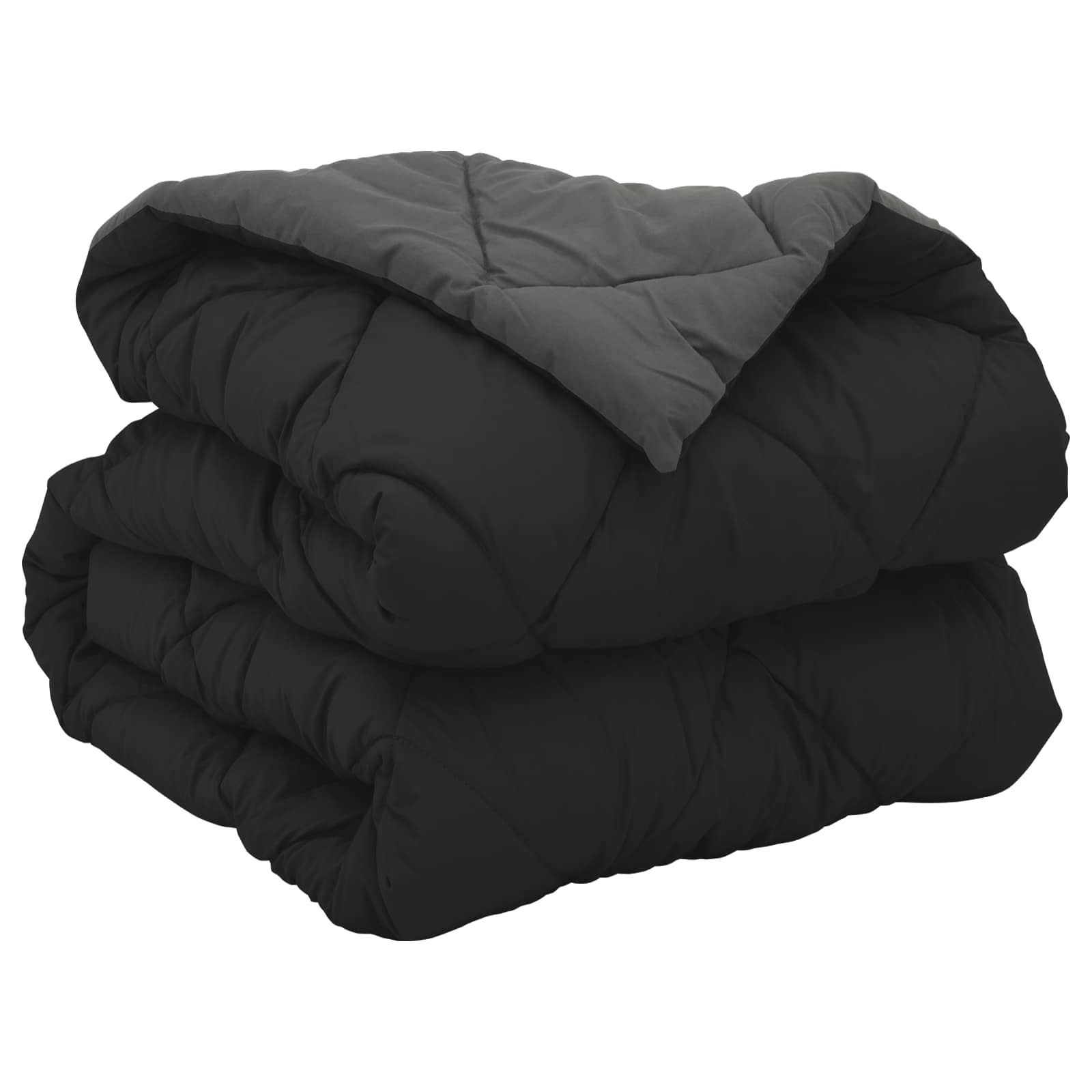 Piumone Completo Annuale Nero e antracite 135 x 220 cm