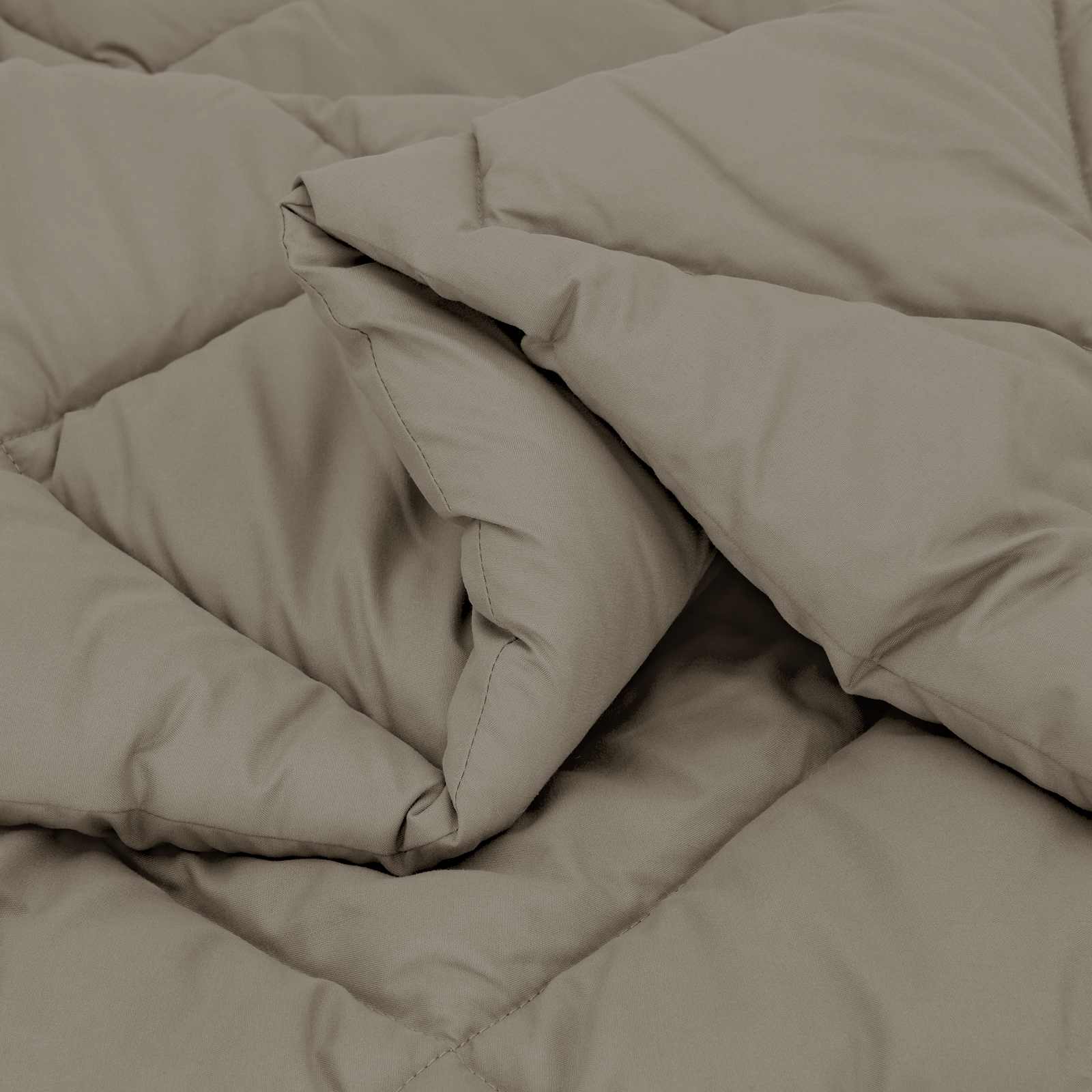 Piumone Completo Annuale Grigio chiaro 220 x 260 cm Microfibra