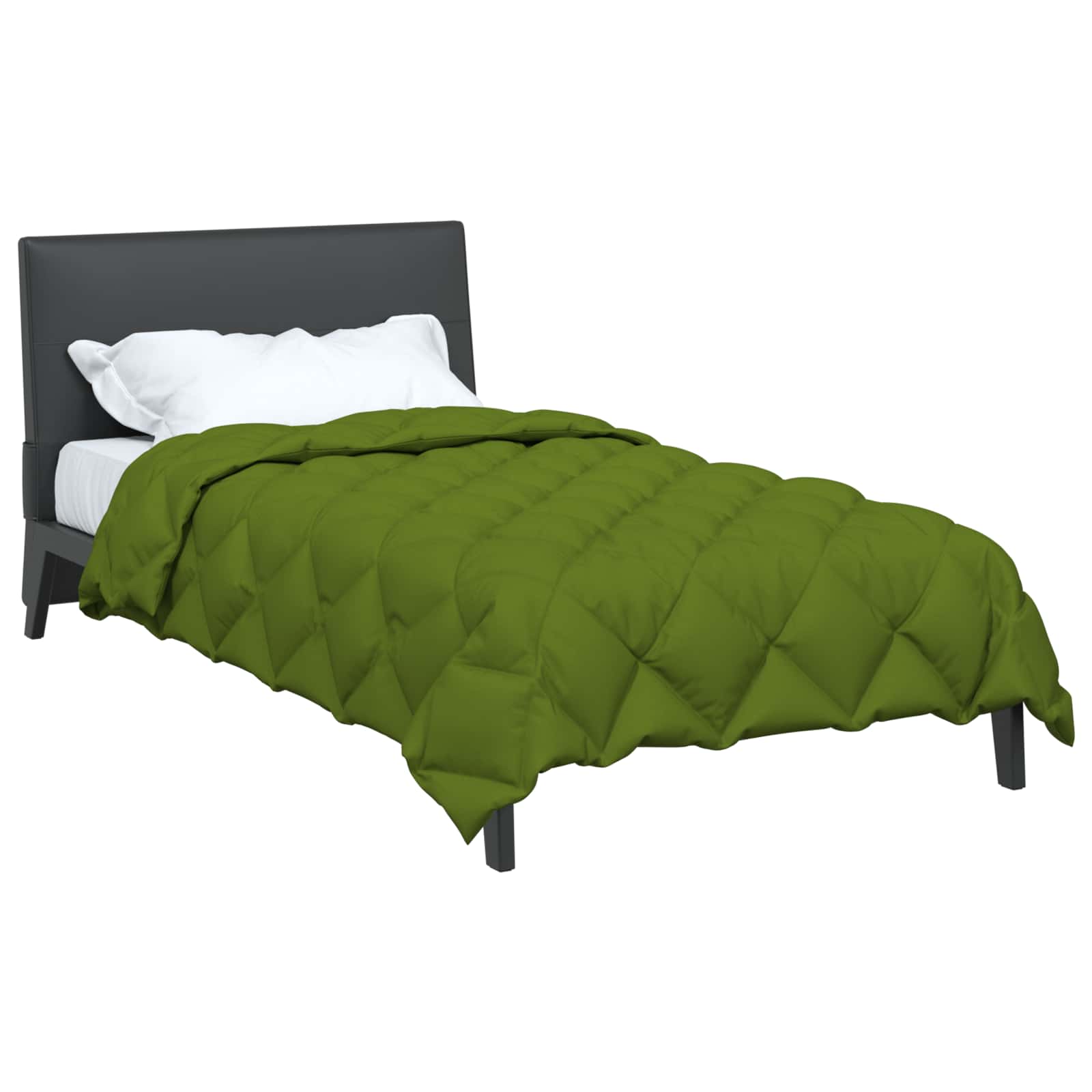 Piumone Invernale 155 x 220 cm 450 gsm Verde