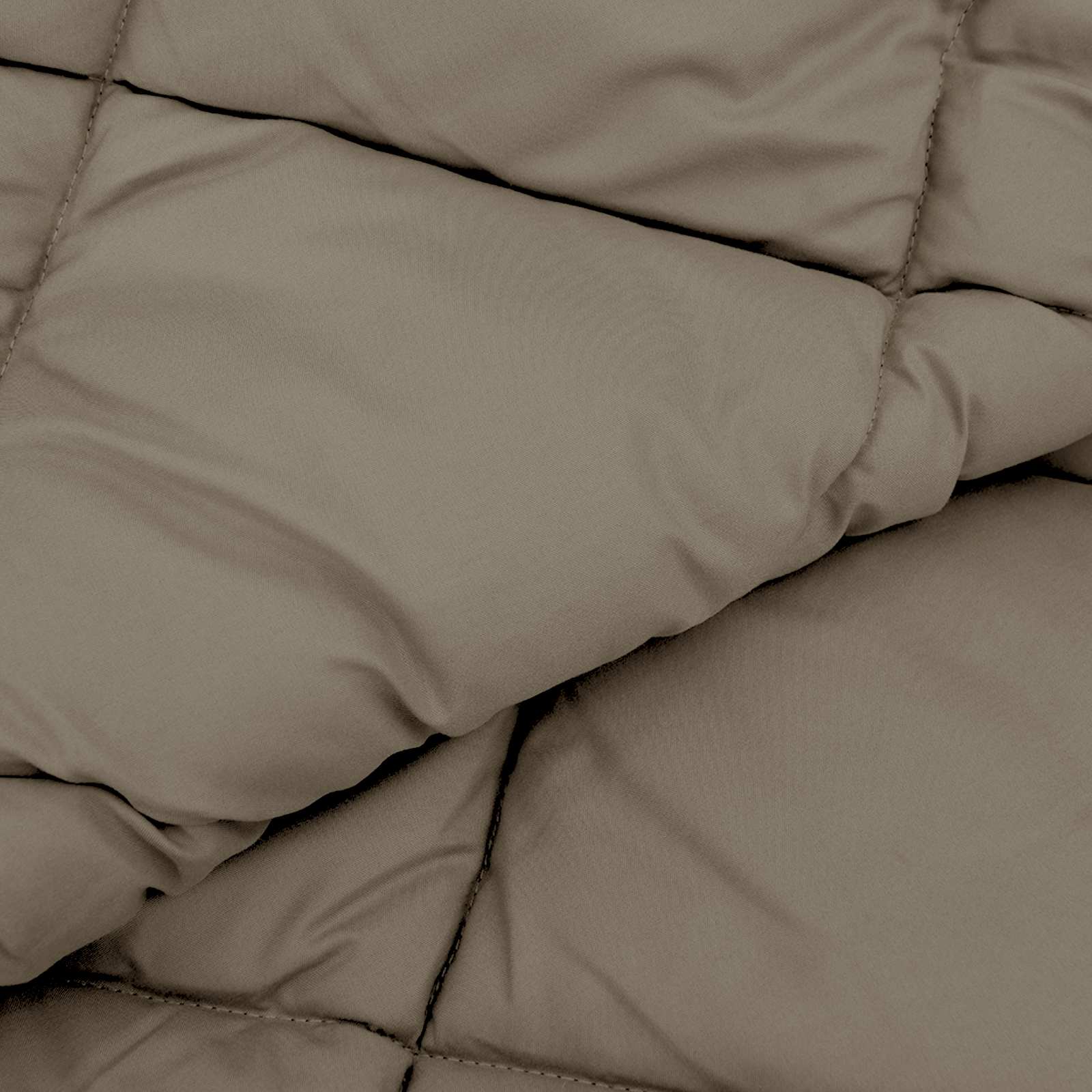 Piumone Invernale 155 x 200 cm 450 gsm Grigio Chiaro